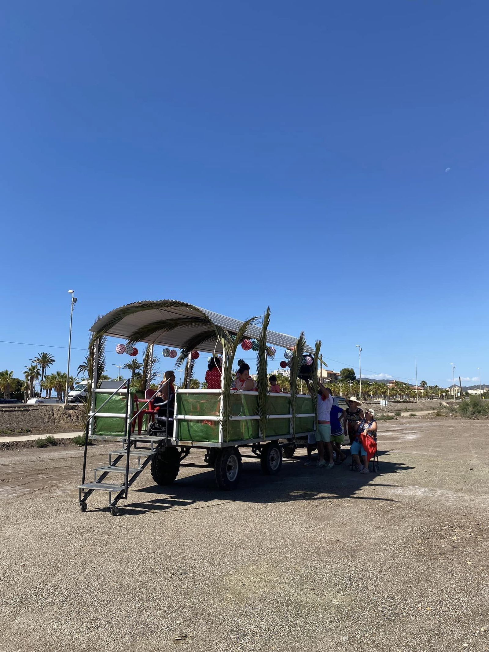 Encuentro de romeros y caballistas en Honor a la Virgen del Pilar de Jaravía