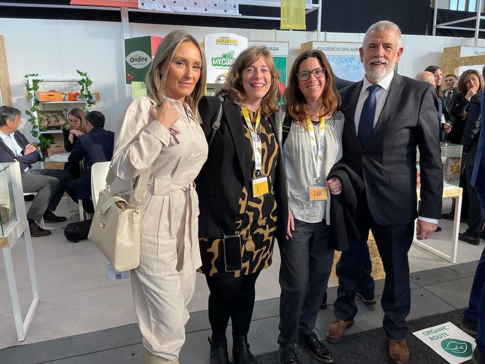 Representantes de Agrobío en Fruit Logistica 2023