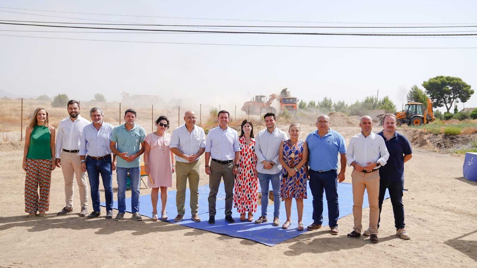 Representante sinstitucionales, en el inicio de los trabajos