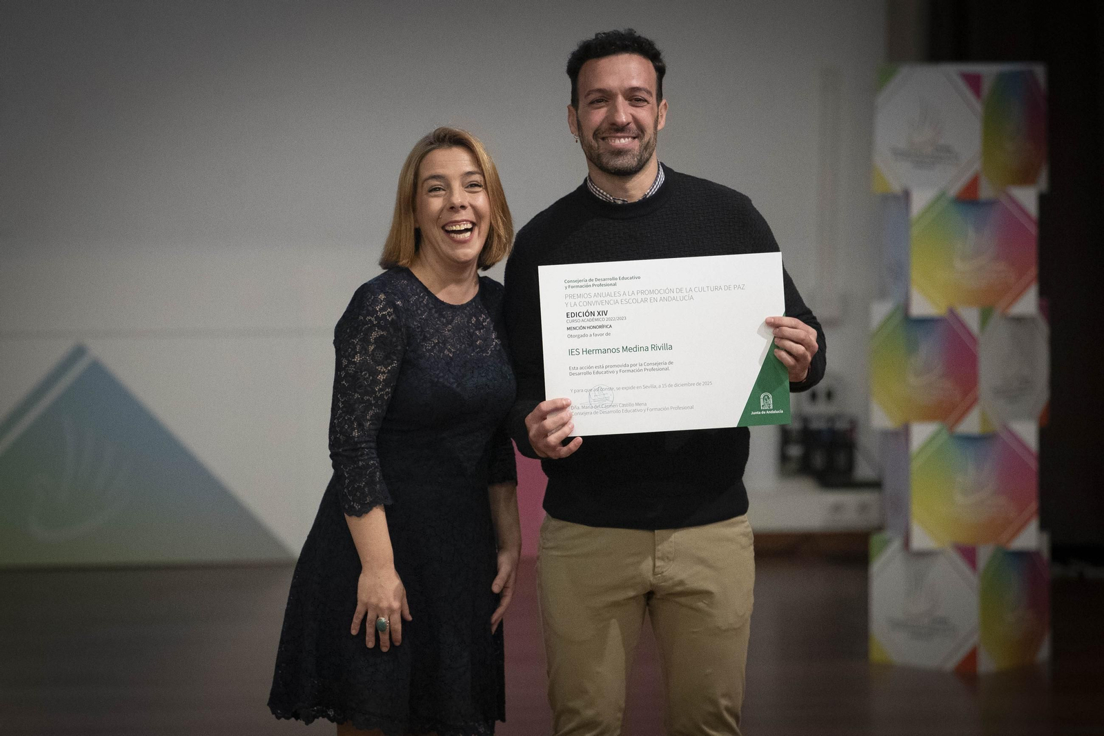 Fotos: los Premios a la Promoción de la Cultura de Paz y la Convivencia Escolar en Granada