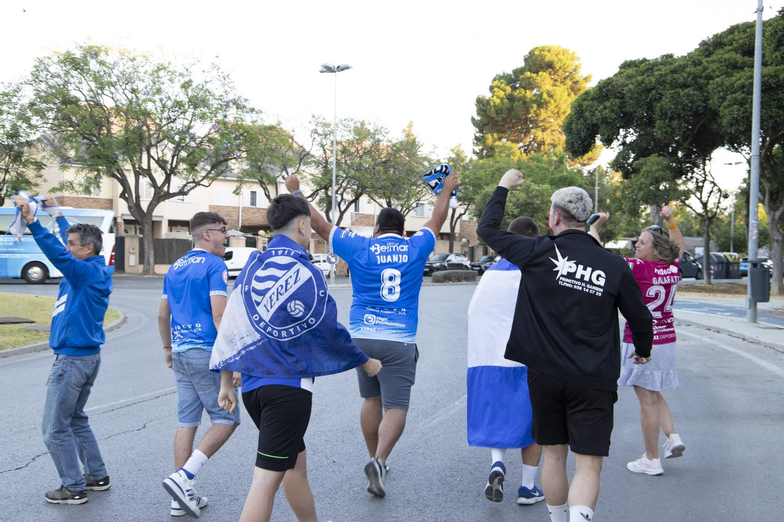 Así ha recibido la afición del Xerez DFC al equipo tras el ascenso