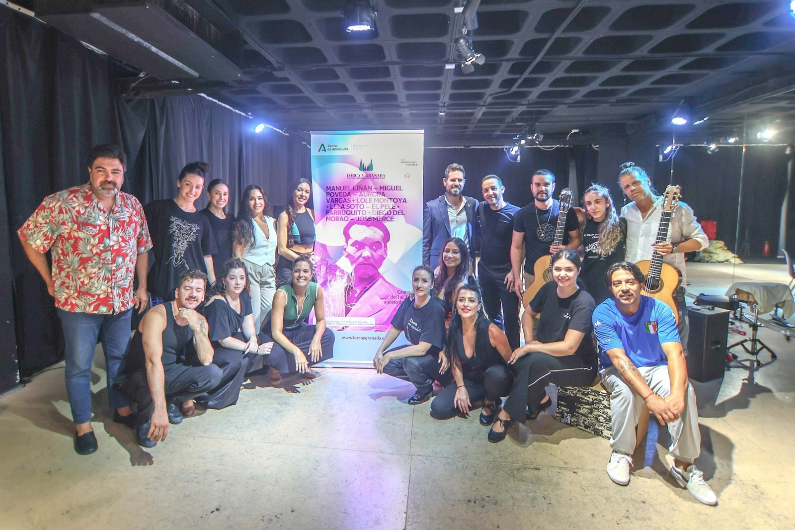 Imagen de la presentación del espectáculo