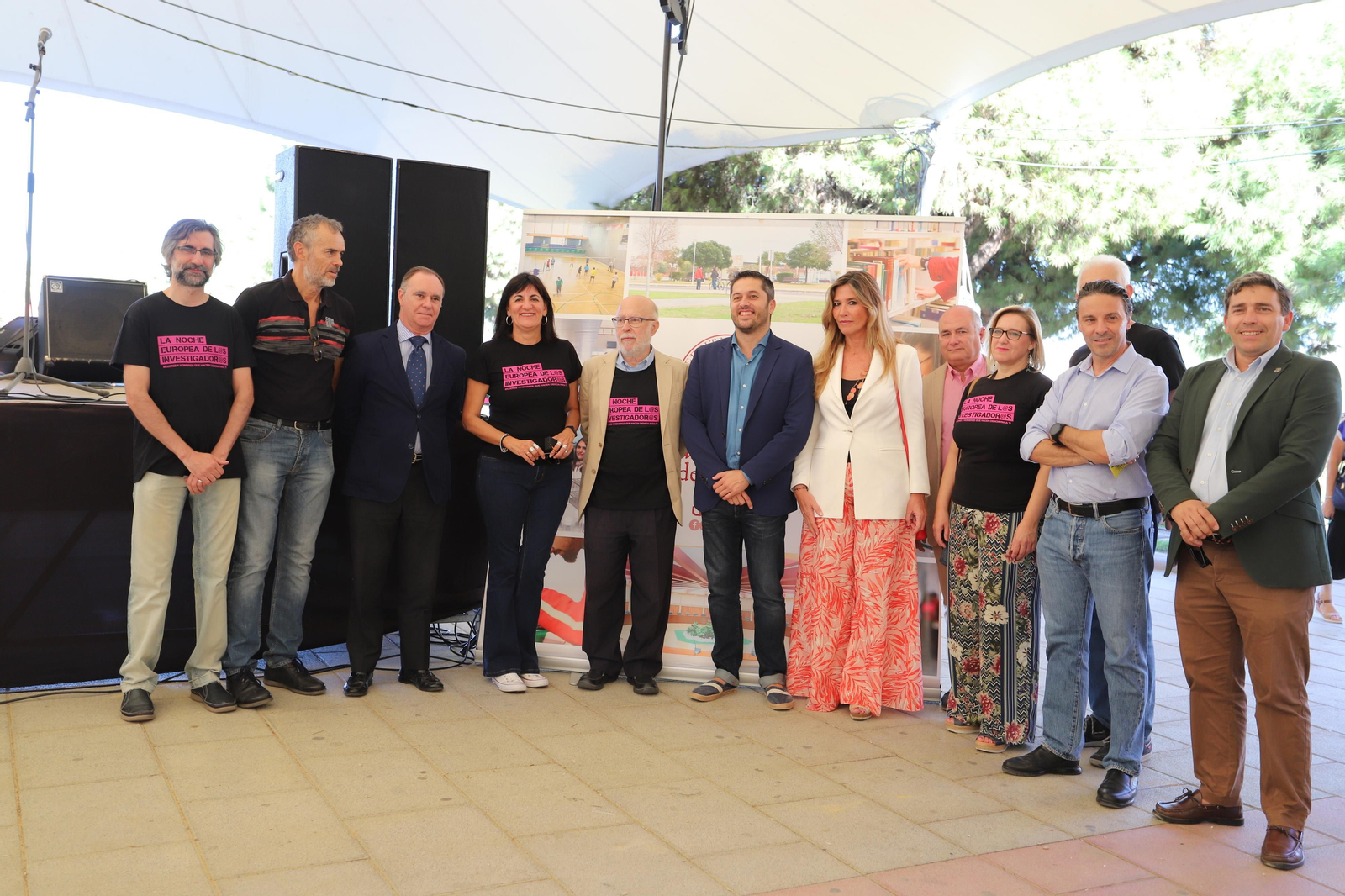 Imágenes de la inauguración de la Noche Europea de los Investigadores