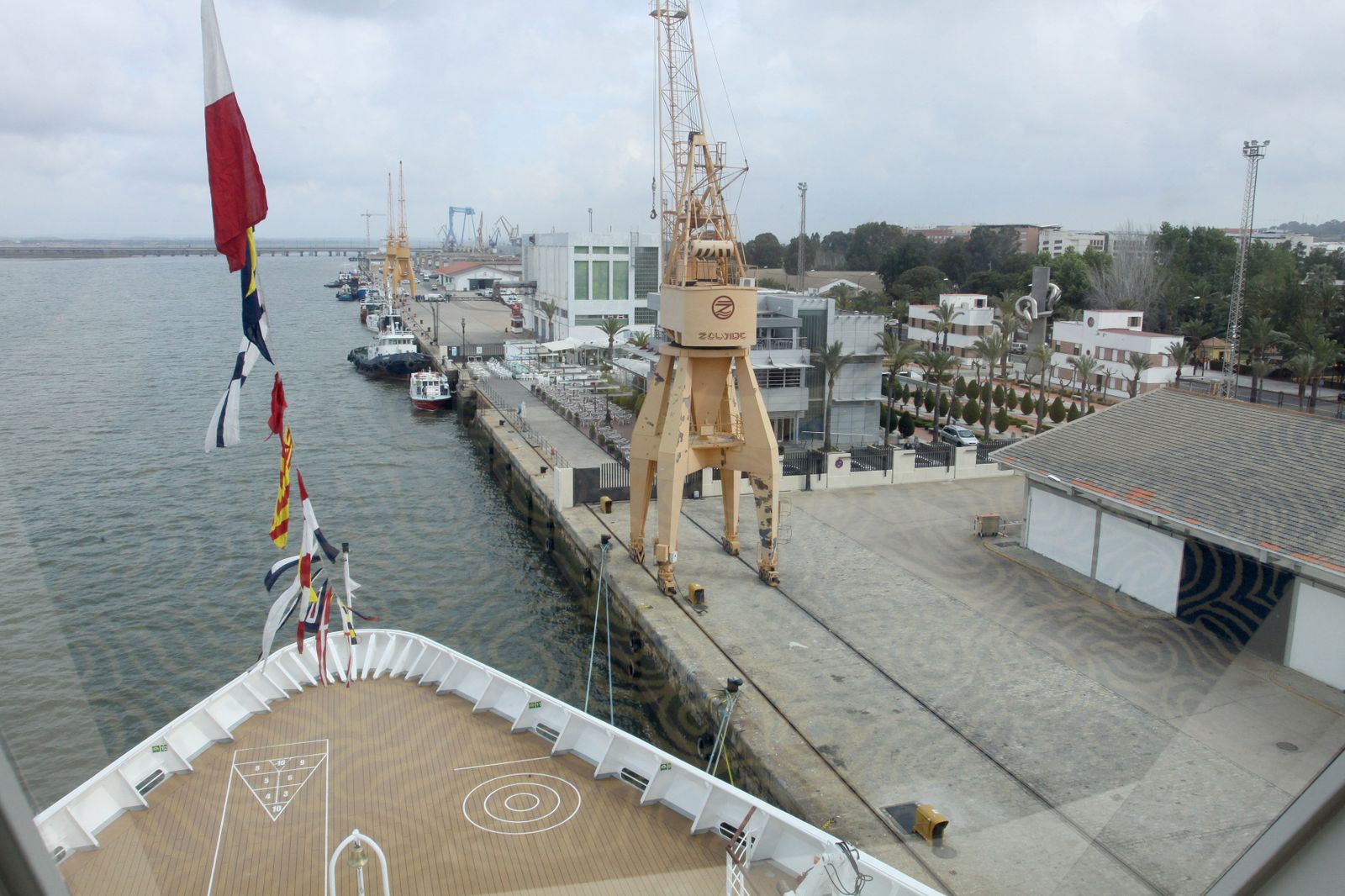 Imagen del Puerto de Huelva