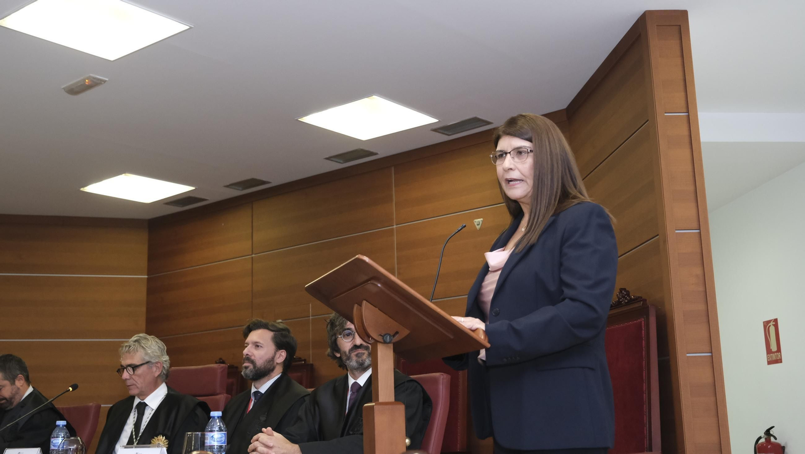 Entrega de insignias de 25 años de colegiado en el Colegio de Abogados de Almería, en imágenes