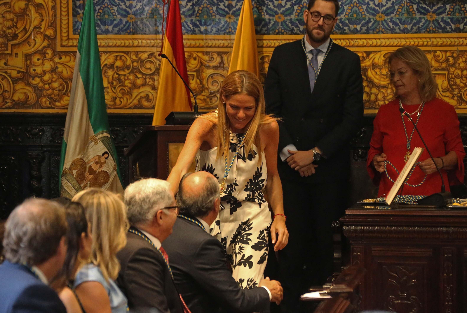 Fotos del pleno de investidura de José Ignacio Landaluce en Algeciras