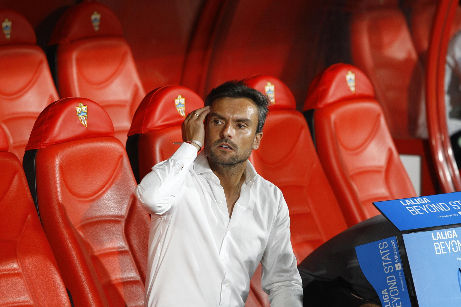 El partido U.D. Almería-Sporting de Gijón, en imágenes