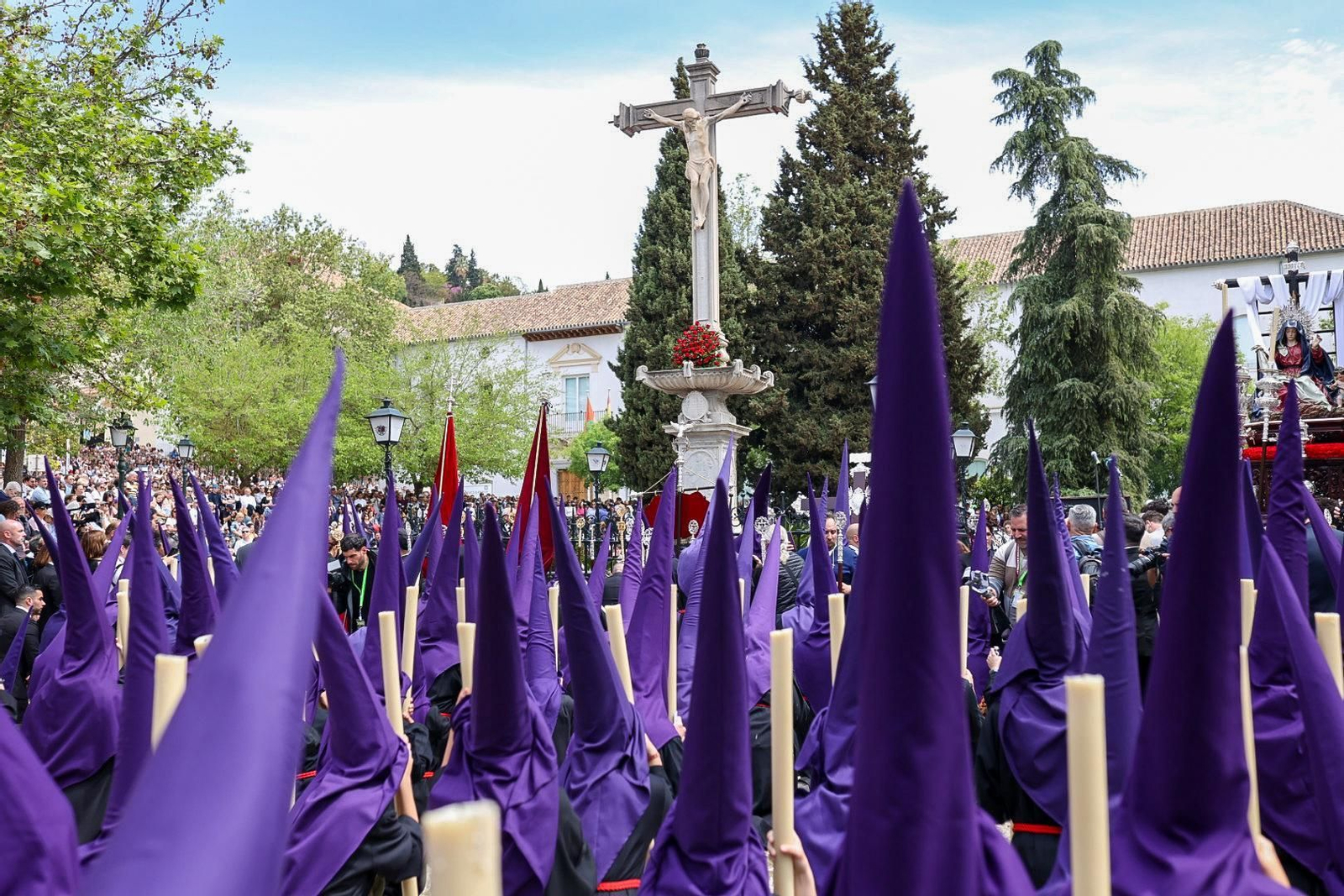 Las mejores fotos del Rezo de las Tres de la Tarde en el Campo del Príncipe