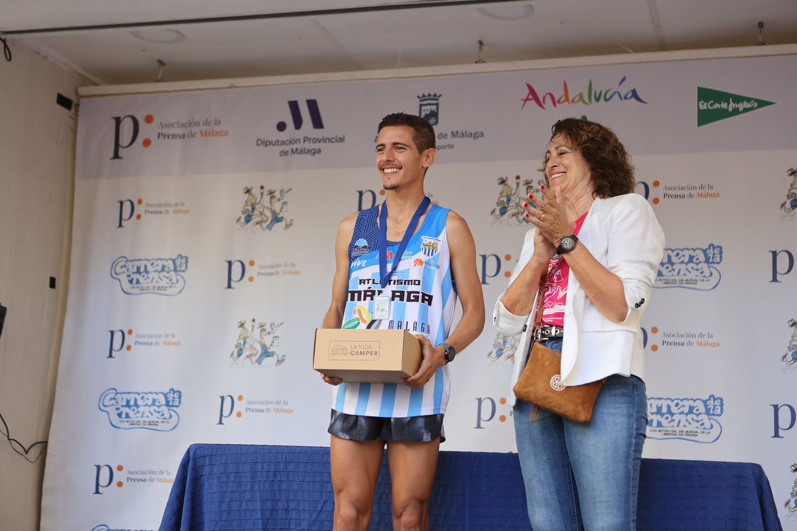 Búscate en las fotos de la Carrera de la Prensa de Málaga 2023