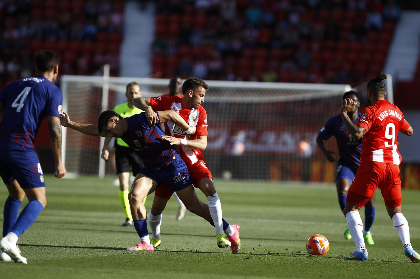 El U.D. Almería-C.D. Eldense, en imágenes