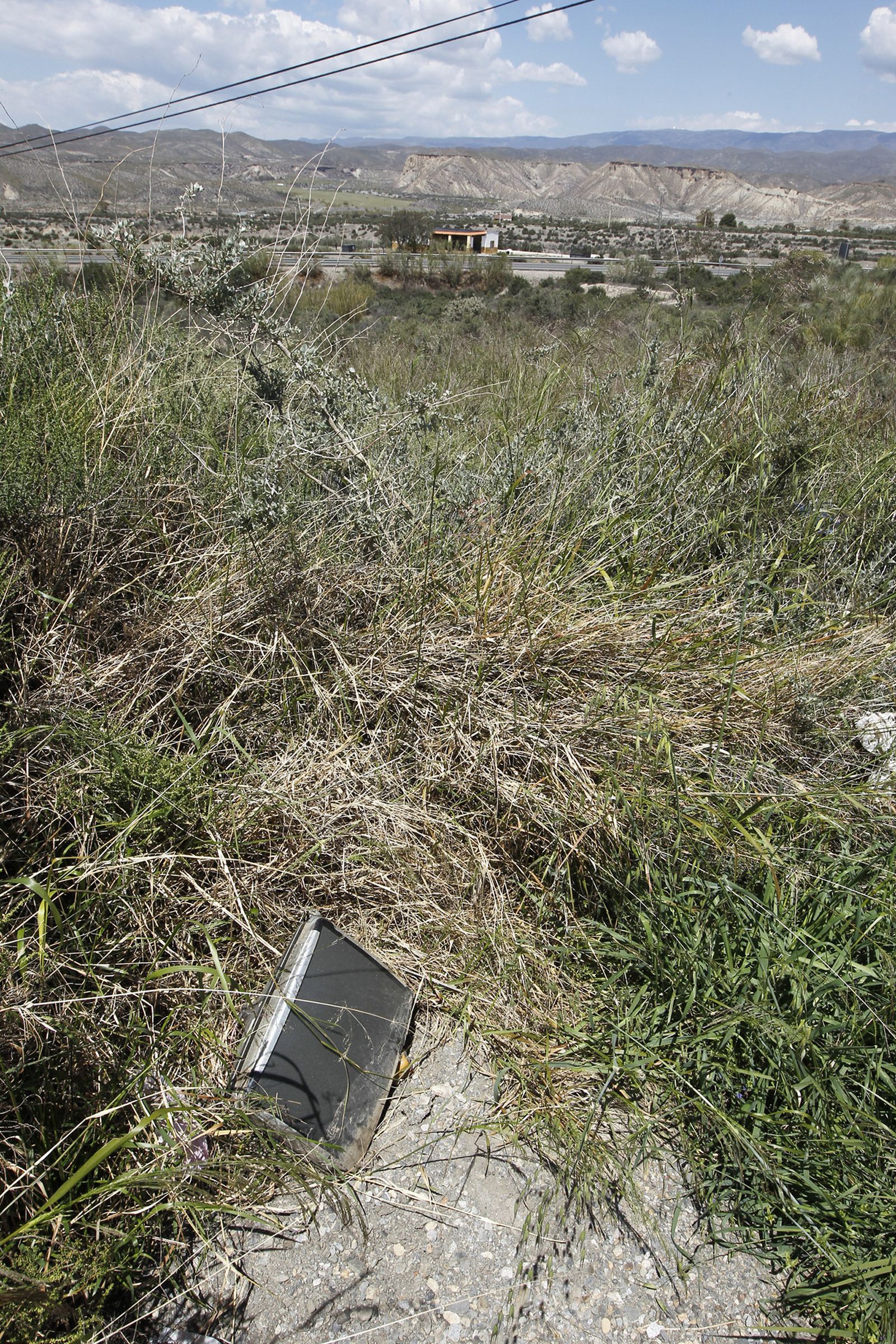 Fotogalería basura en el Desierto de Tabernas