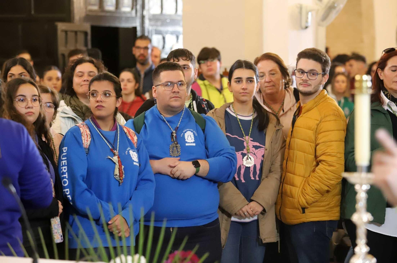 Imágenes de la Peregrinación de Jóvenes Rocieros