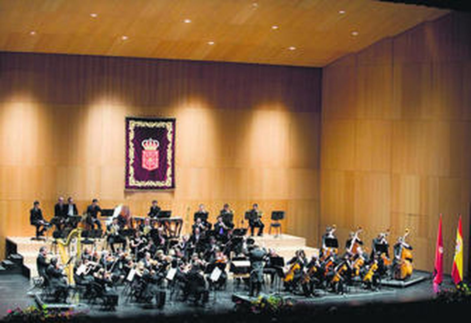 La Orquesta Sinfónica de Navarra es una de las más prestigiosas de España.