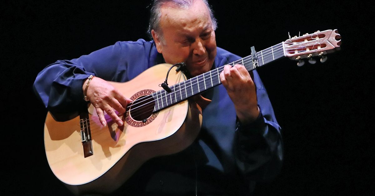 Cepero Paco Cepero, reconocido en los premios Grand Awards flamencos