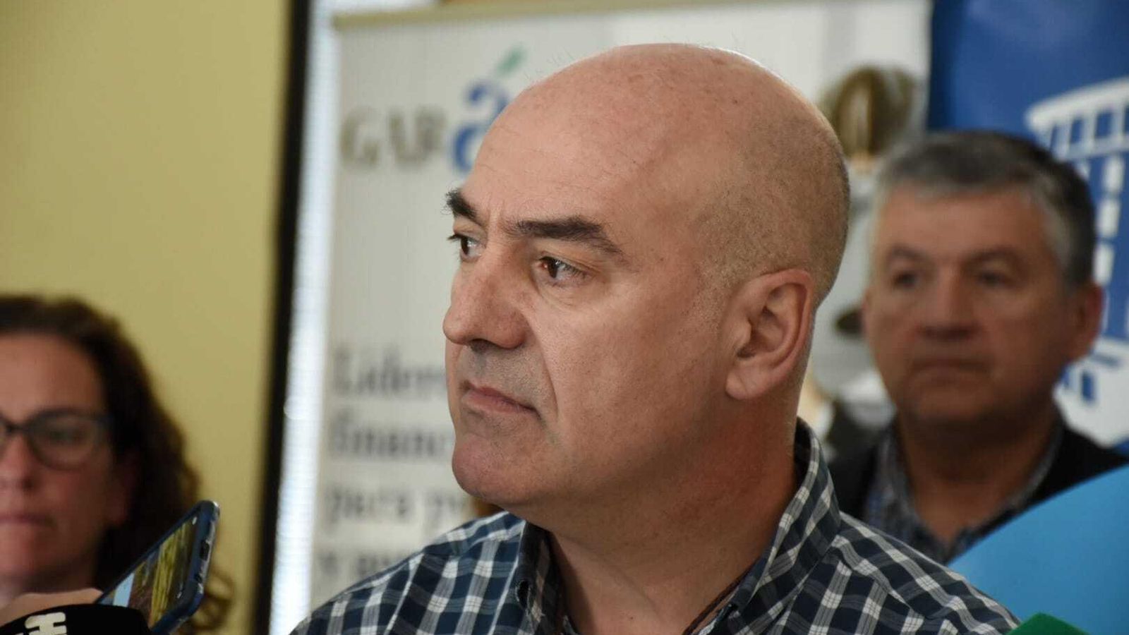 El portavoz de la plataforma, Salvador Romero.