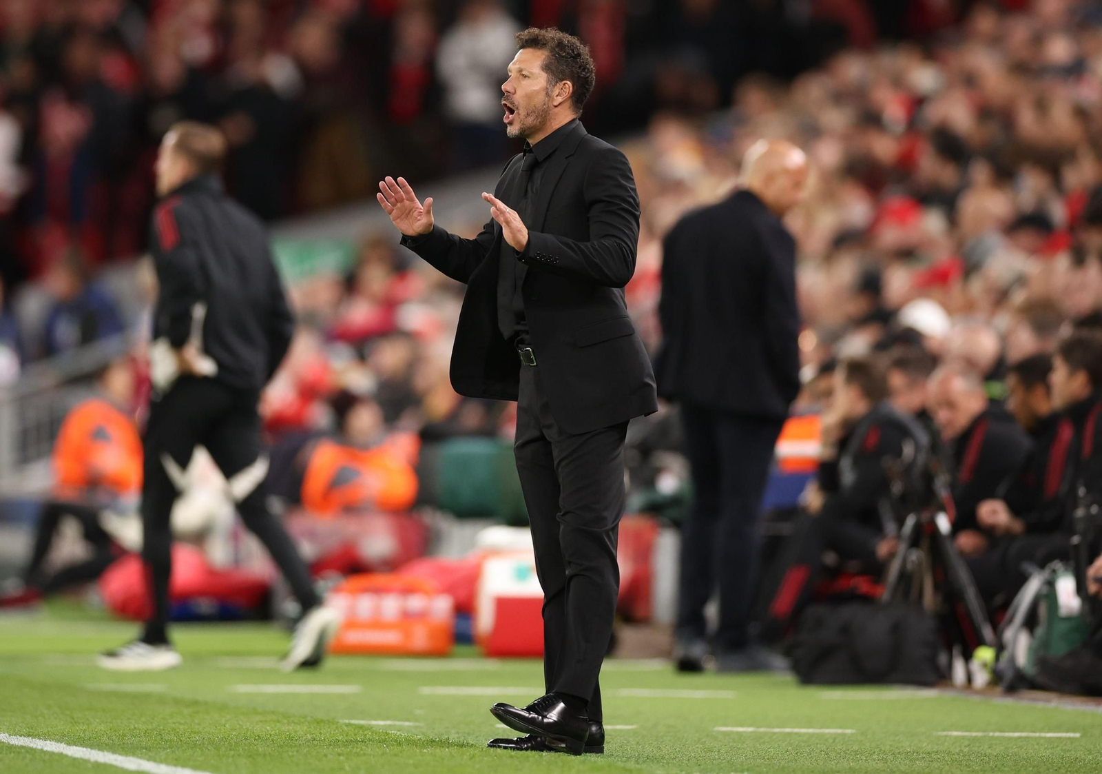 Las fotos del Liverpool - Atlético de Madrid