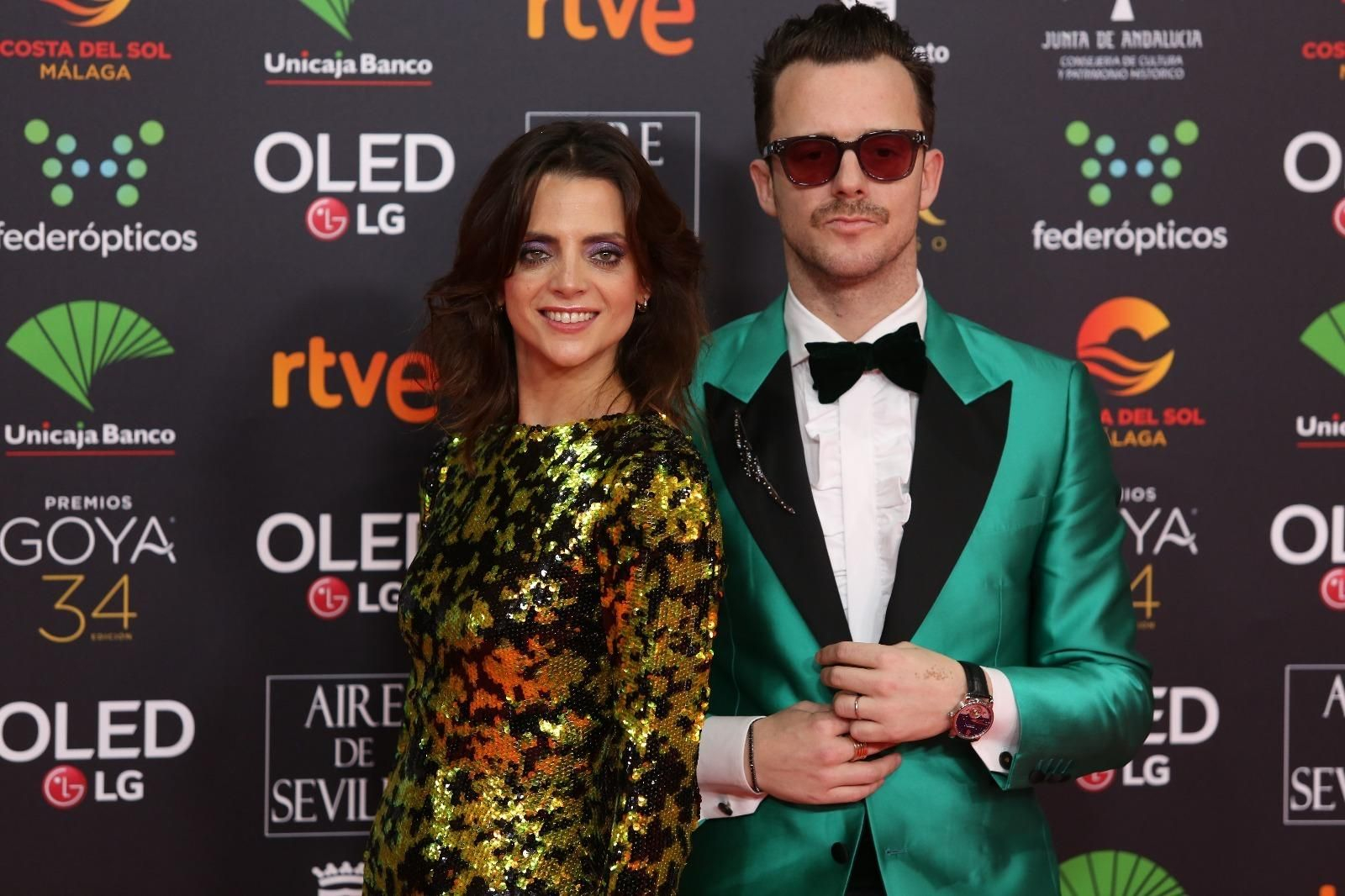 La alfombra roja de los Goya en Málaga.