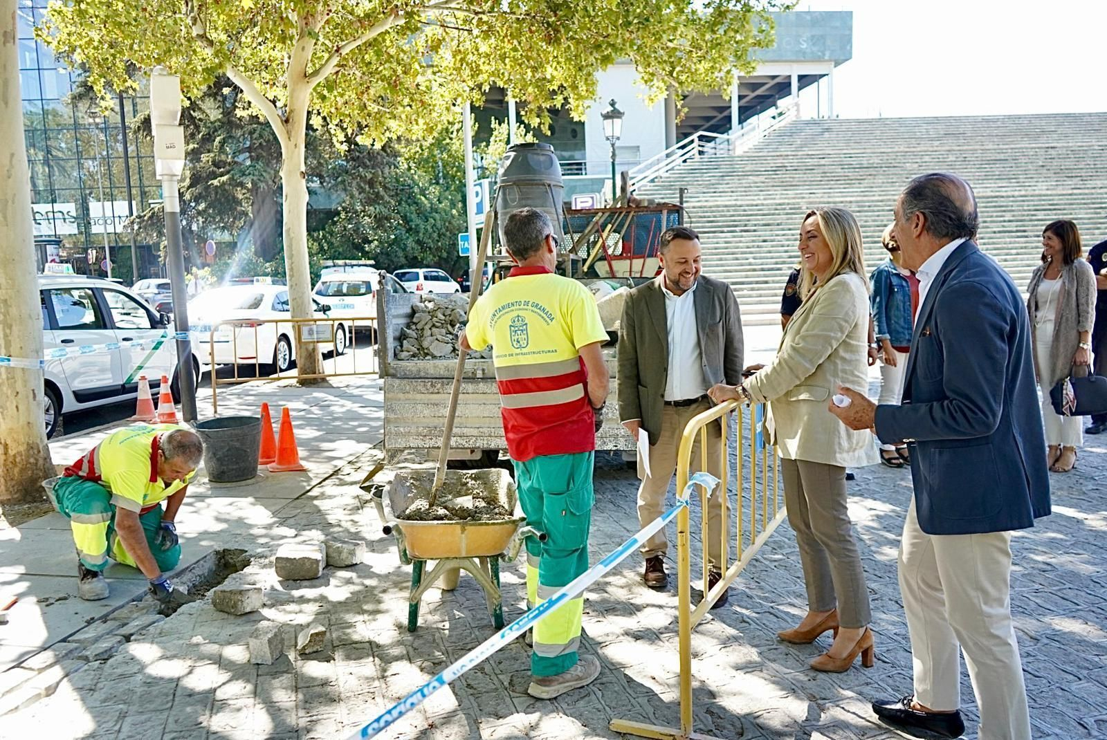 Así se transforma el Palacio de Congresos y el entorno para la Cumbre Europea