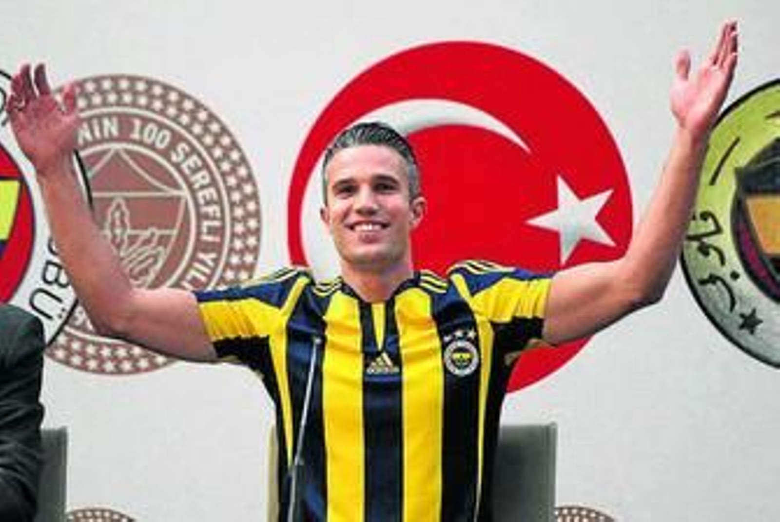 Van Persie, hace unos días al fichar por el Fenerbahçe.