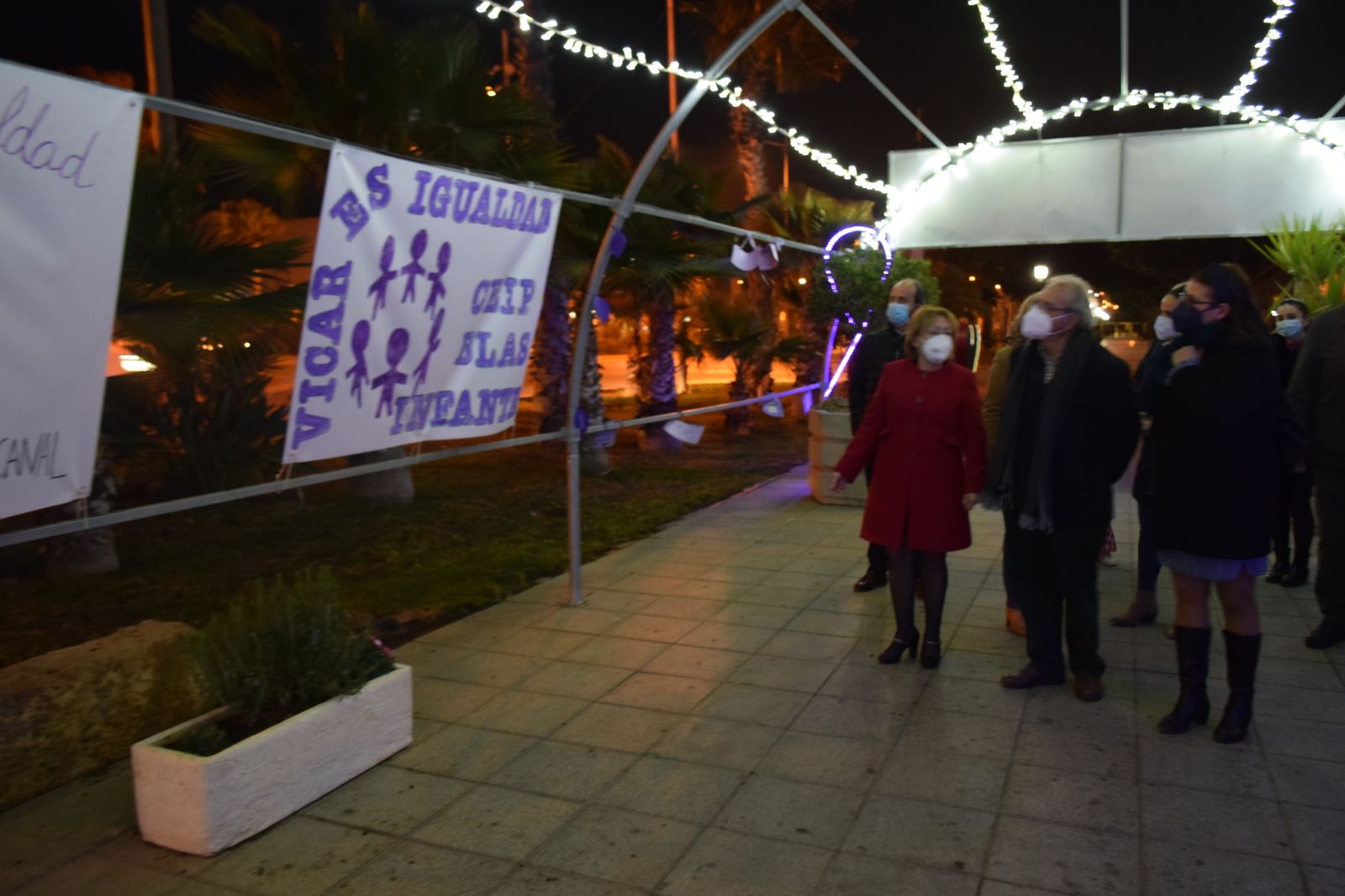 La comunidad escolar de Vícar se vuelca con todos los actos del 8M