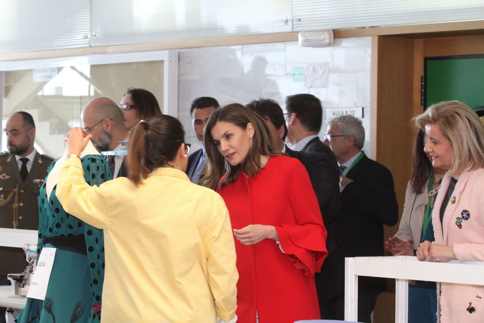 Imágenes de la visita de la reina Letizia a Huelva
