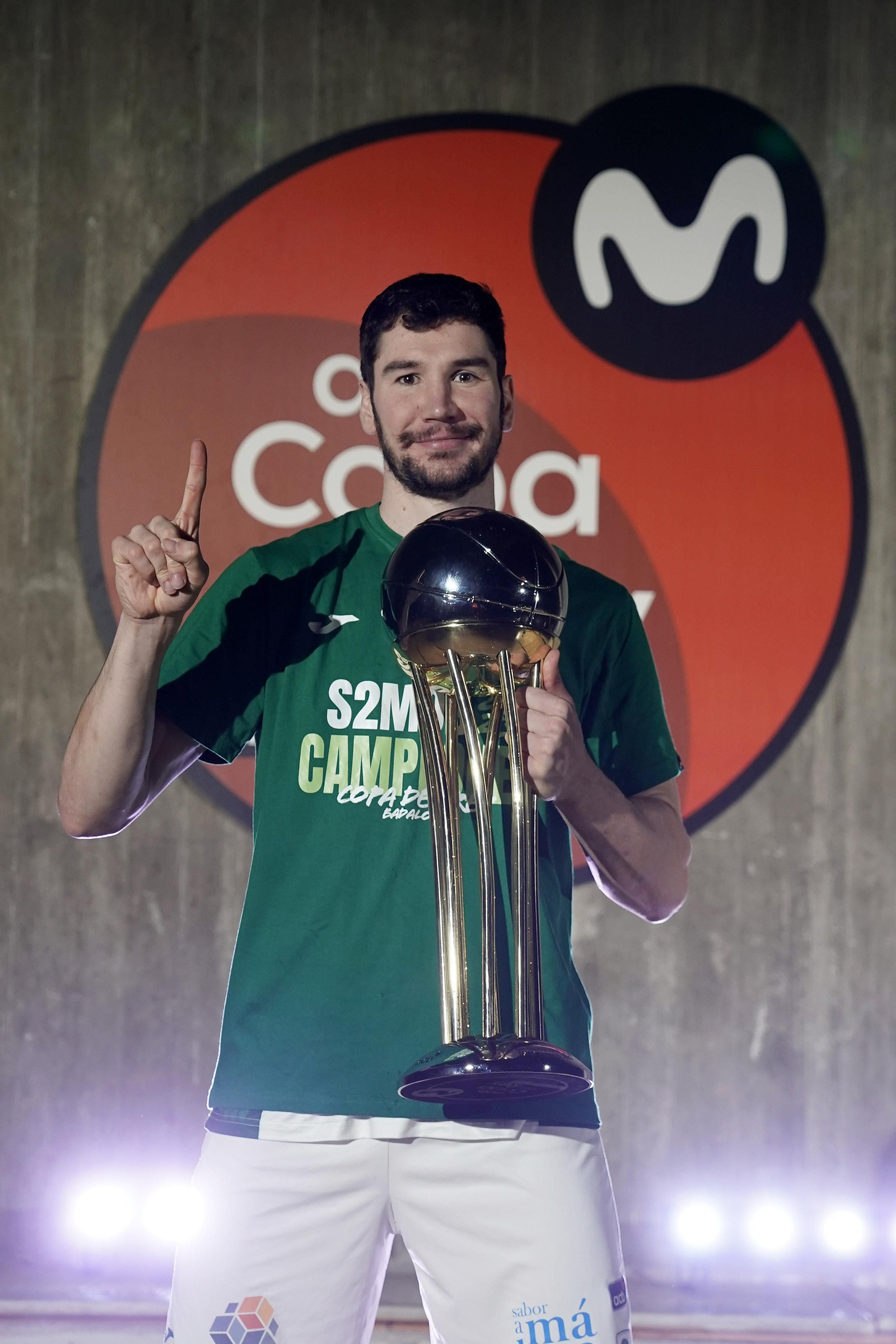 La sesión de fotos del Unicaja campeón
