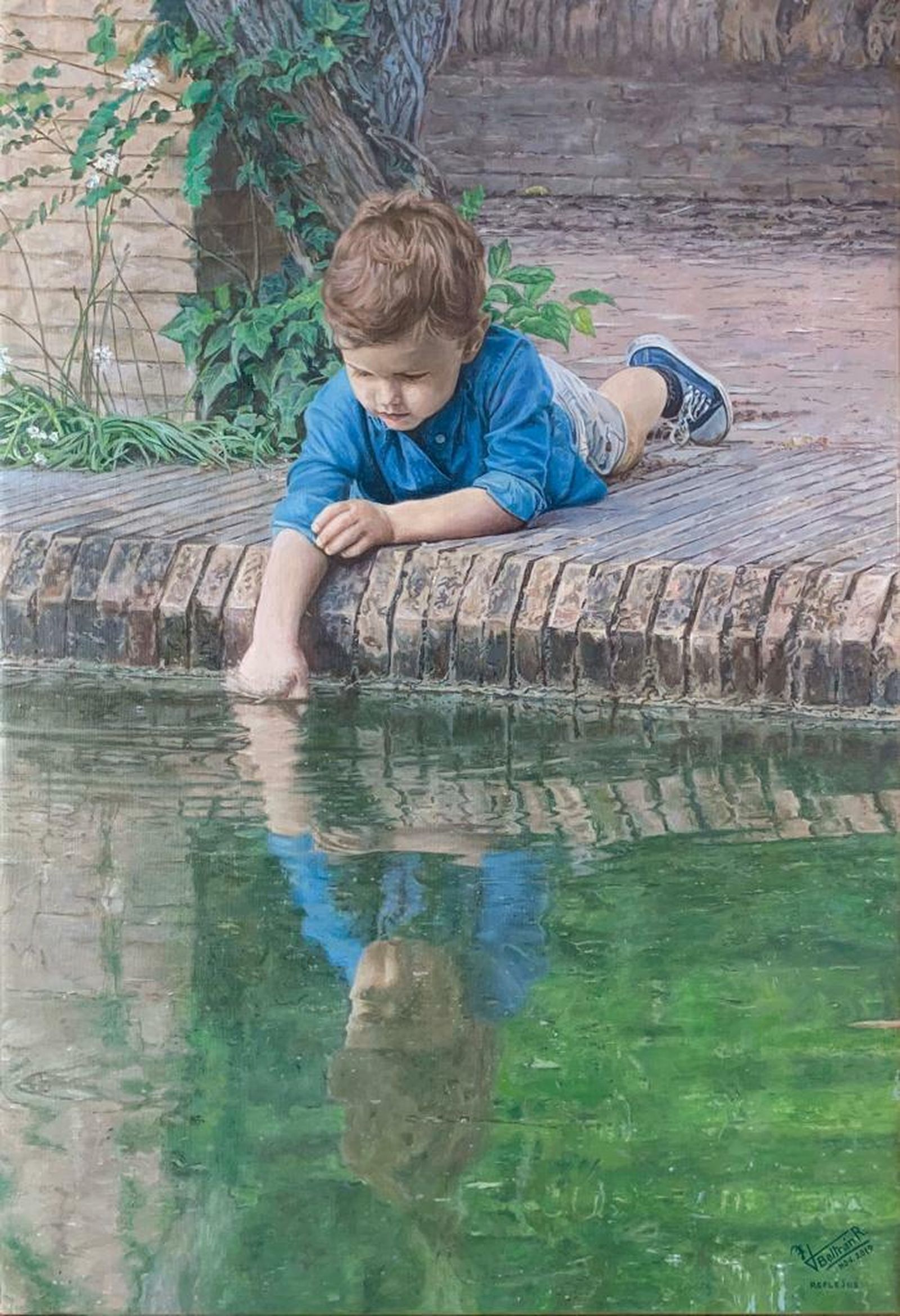 Cartel de Beltrán Román para el Rastrillo de Nuevo Futuro 2020.