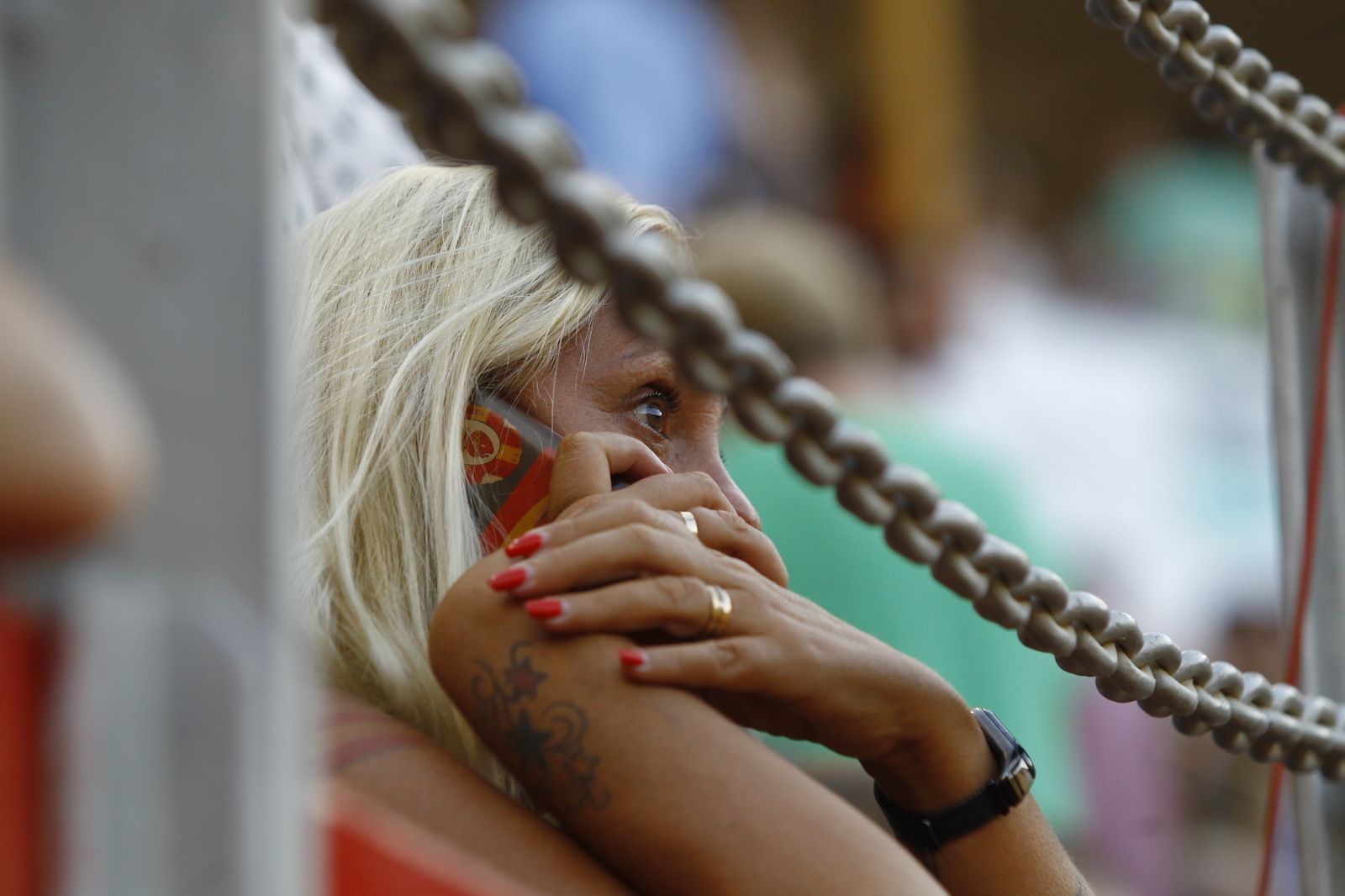 Imágenes del ambiente de la corrida de toros de la Feria de Almería