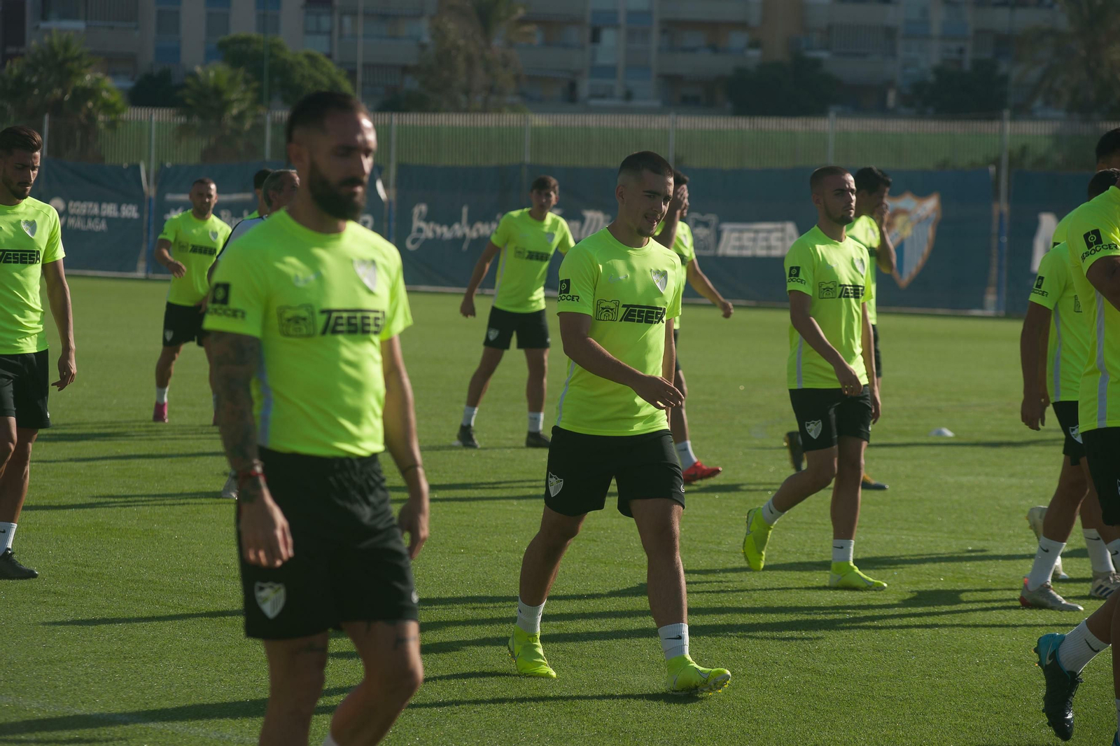 Las fotos del entrenamiento del Málaga CF a puerta abierta Las fotos del entrenamiento del Málaga CF a puerta abierta
