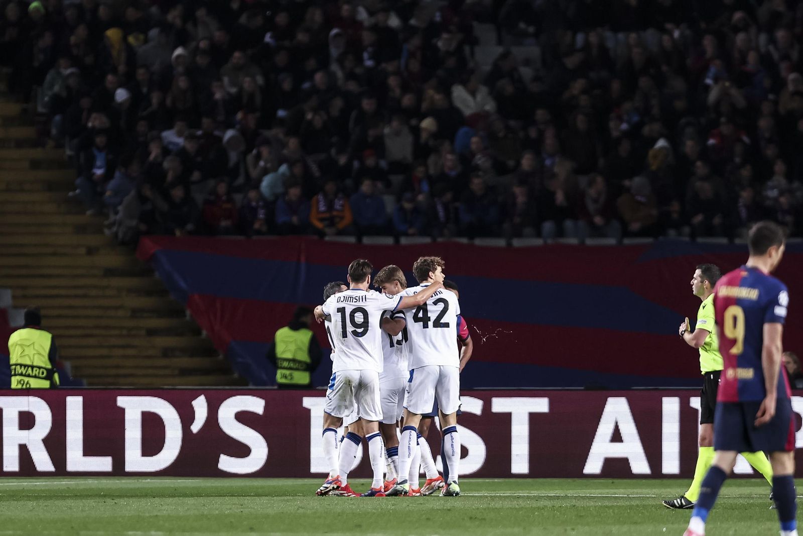 Las fotos del Barcelona - Atalanta