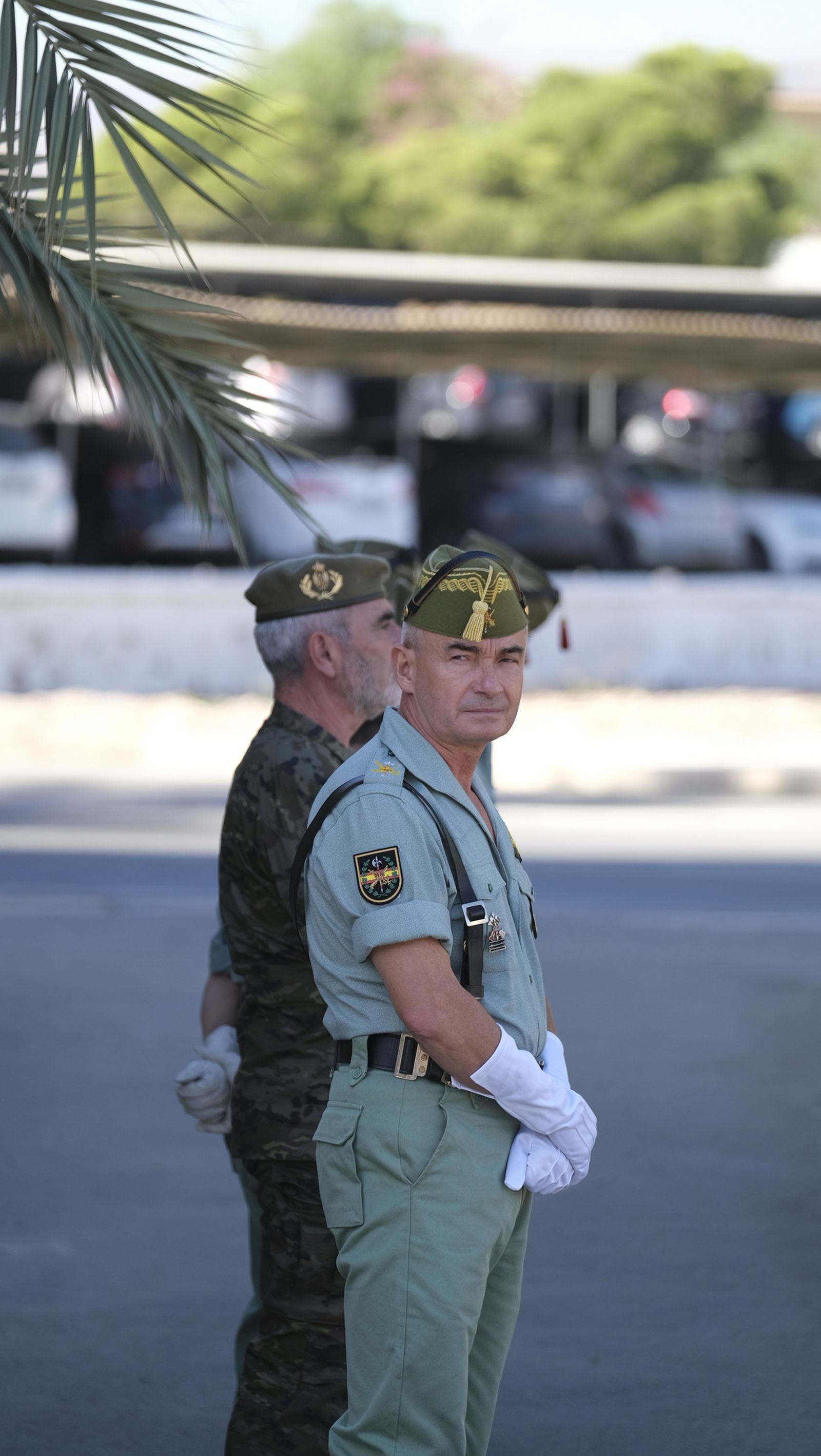 Imágenes de la visita de la Ministra de Defensa Margarita Robles a la Brigada Alfonso XIII de La Legión