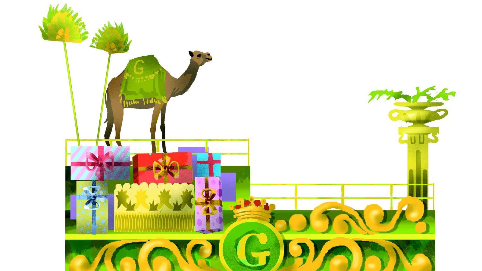 Así será la carroza de los Pajes de Gaspar 2020.