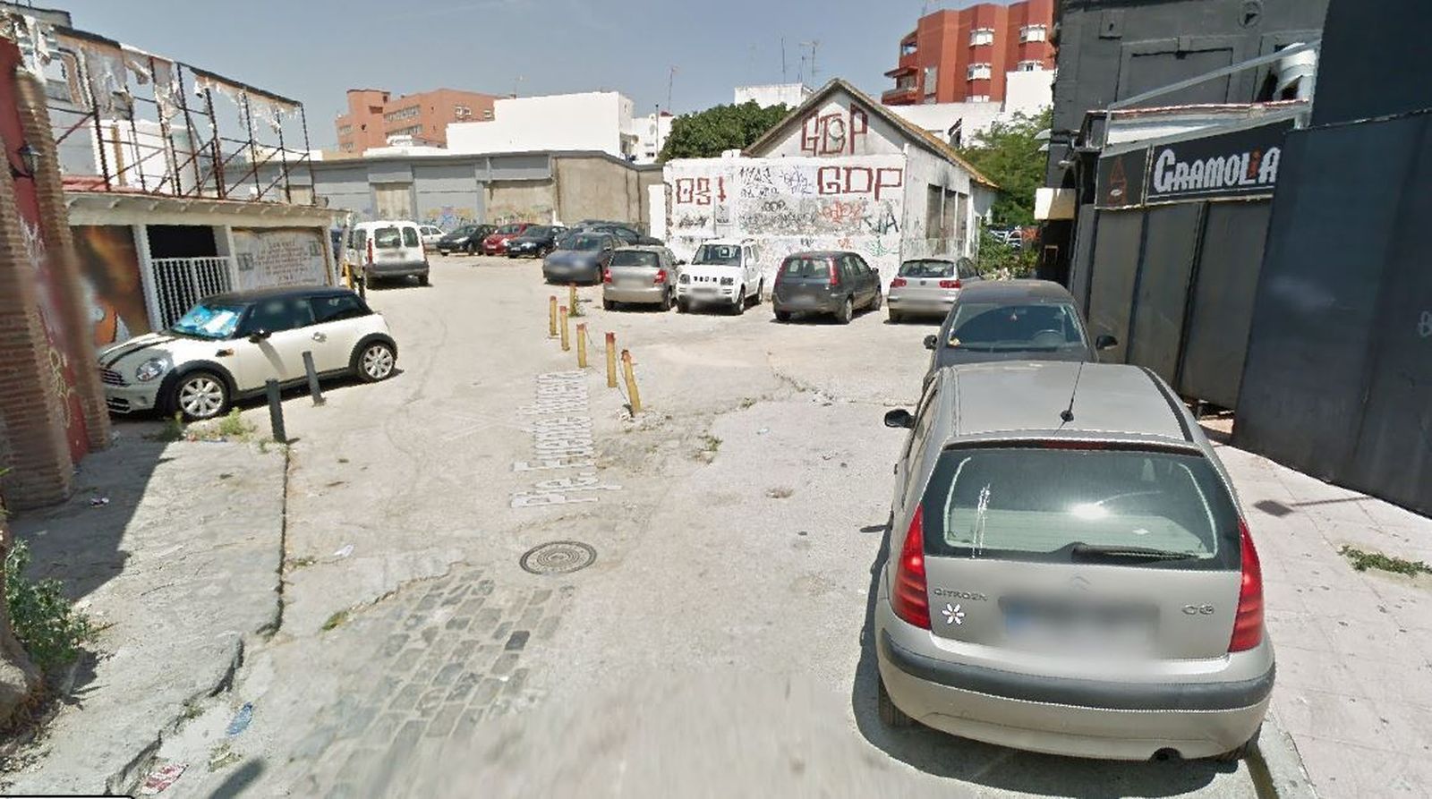 La zona en la que el joven denuncia que fue agredido.