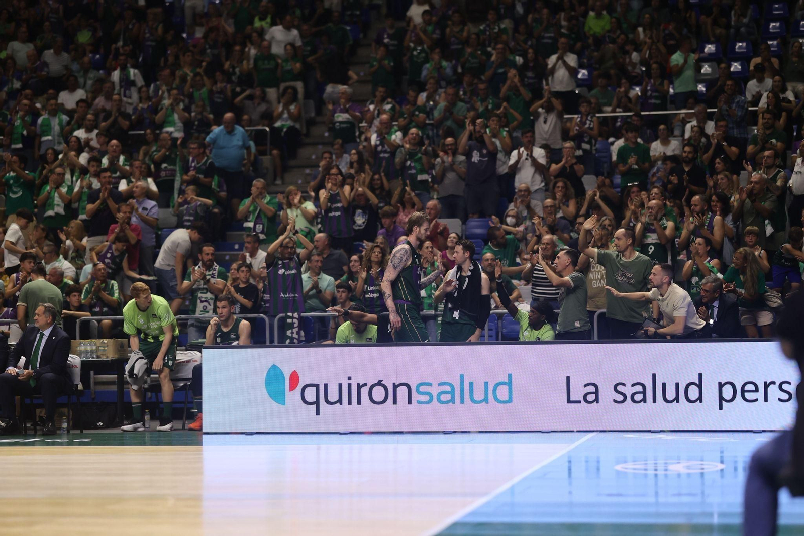 Búscate en el Carpena durante el Unicaja - Bilbao Basket