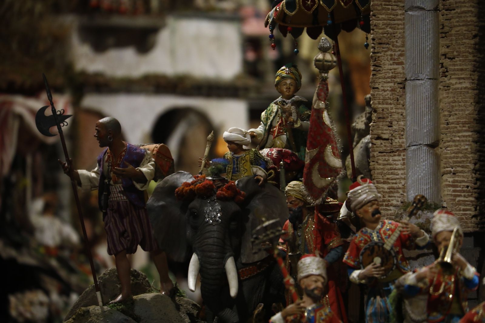 El belén napolitano de la Ermita de la Alegría de Córdoba, en fotografías