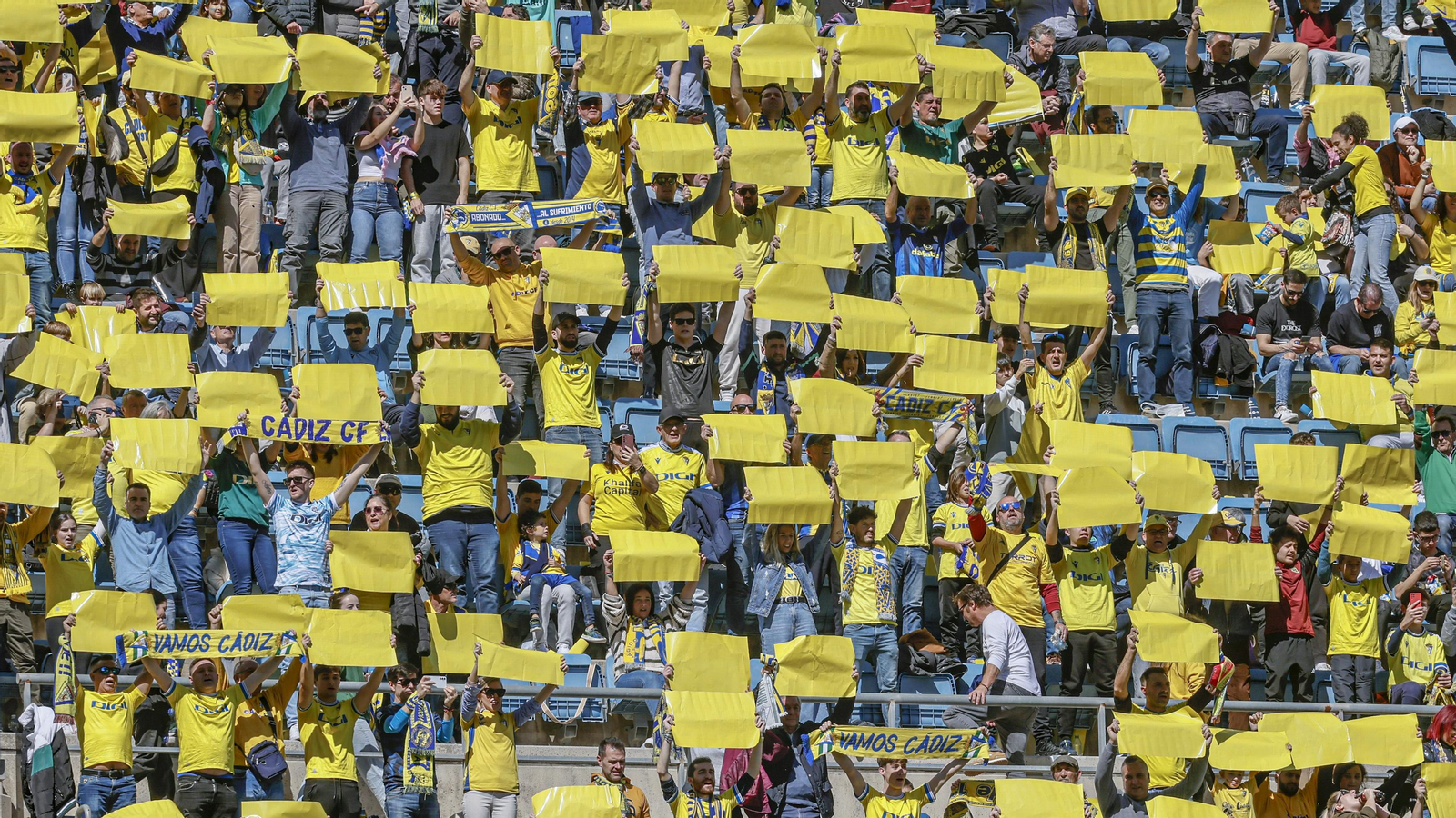 Partido de fútbol Cádiz CF - RC Celta.