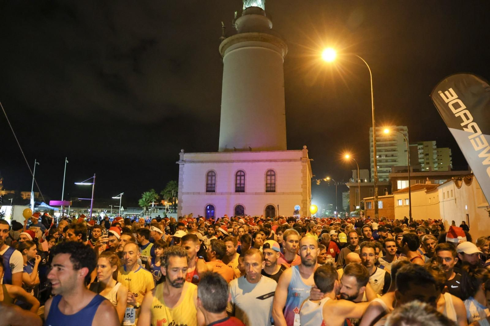 Las fotos de la San Silvestre del Real Club Mediterráneo en Málaga