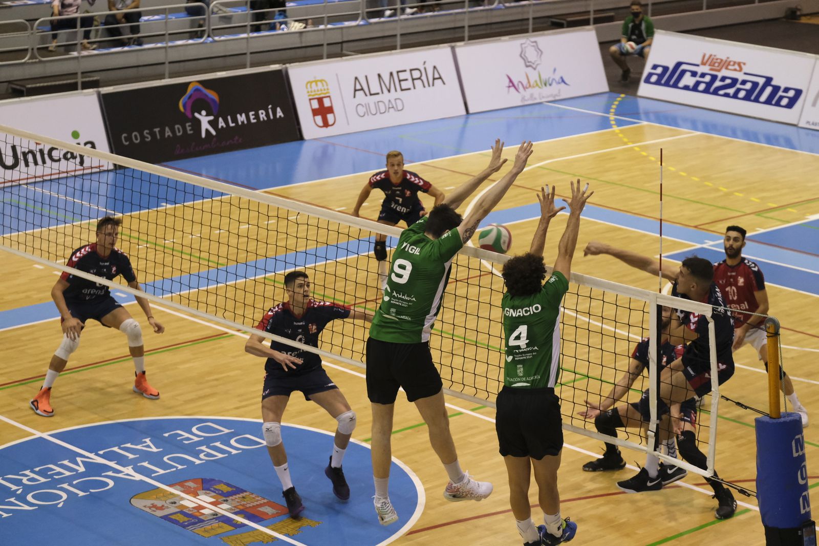 Fotogalería Unicaja Almería Voleibol-Arenal Emevé Lugo