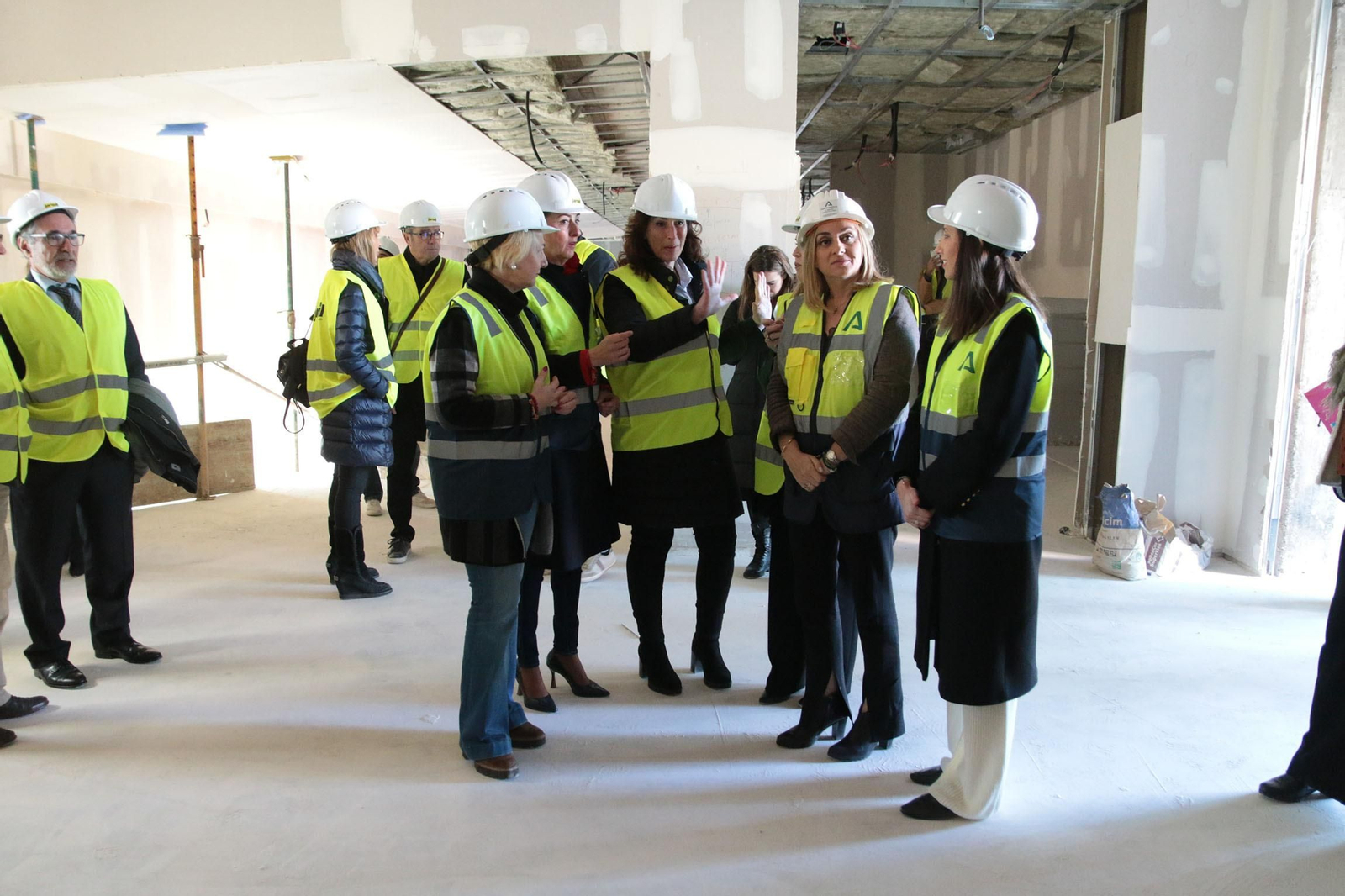 Así avanzan las obras de rehabilitación del Ayuntamiento de Almería