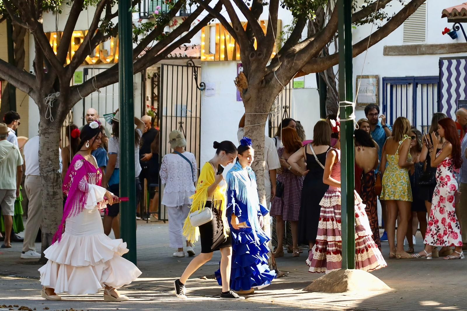 Los trajes tradicionales de la Feria de Málaga, en fotos