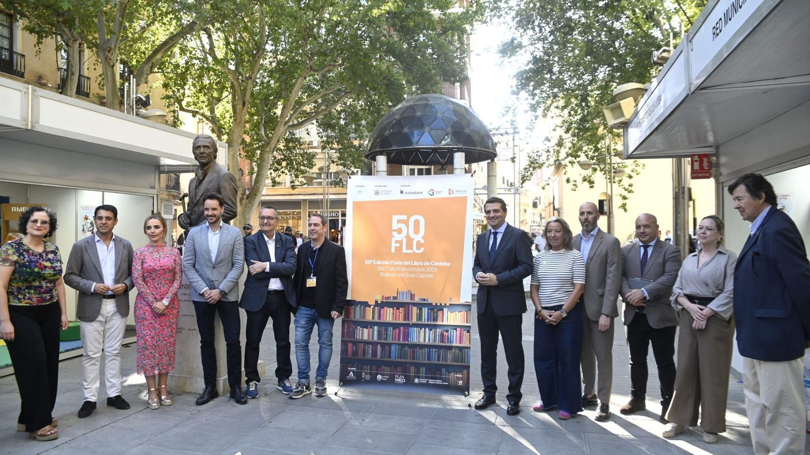 Presentación de la edición 50 de la Feria del Libro de Córdoba.