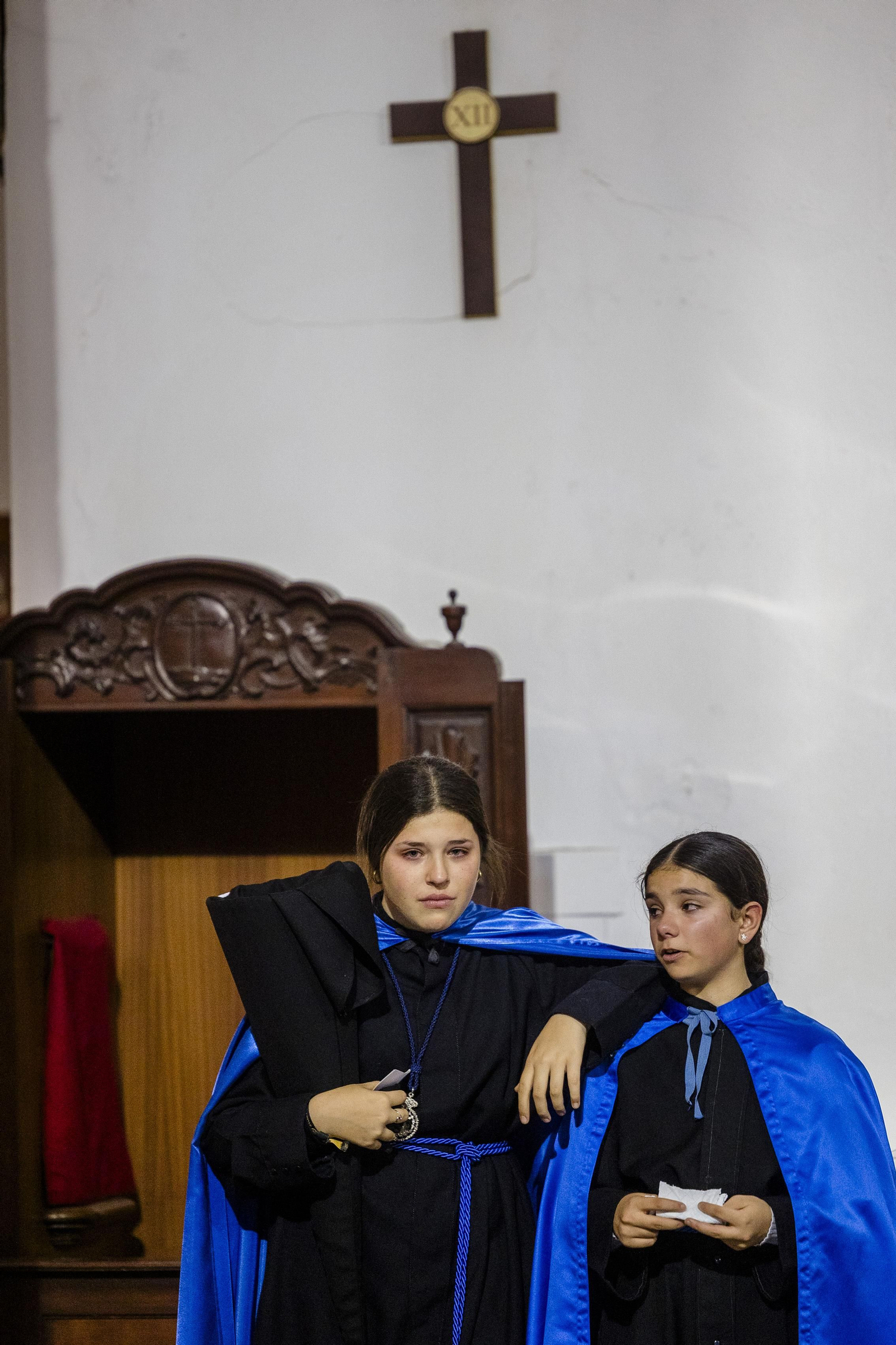 Las imágenes de la cofradía de Las Aguas este Miércoles Santo en la Semana Santa de Cádiz de 2024