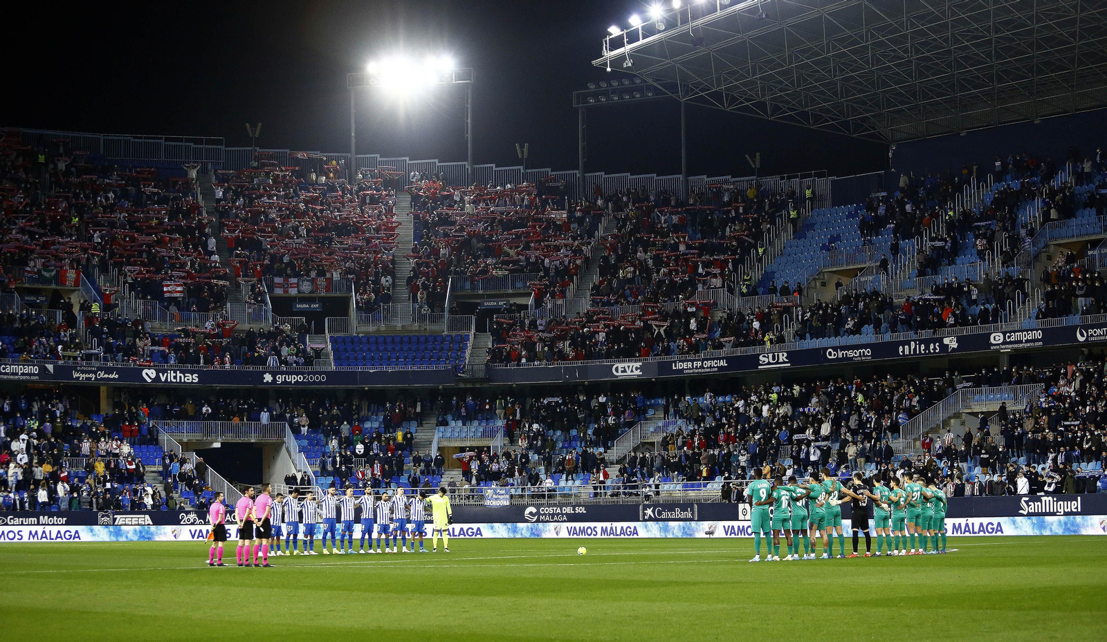 Perspectiva de La Rosaleda.