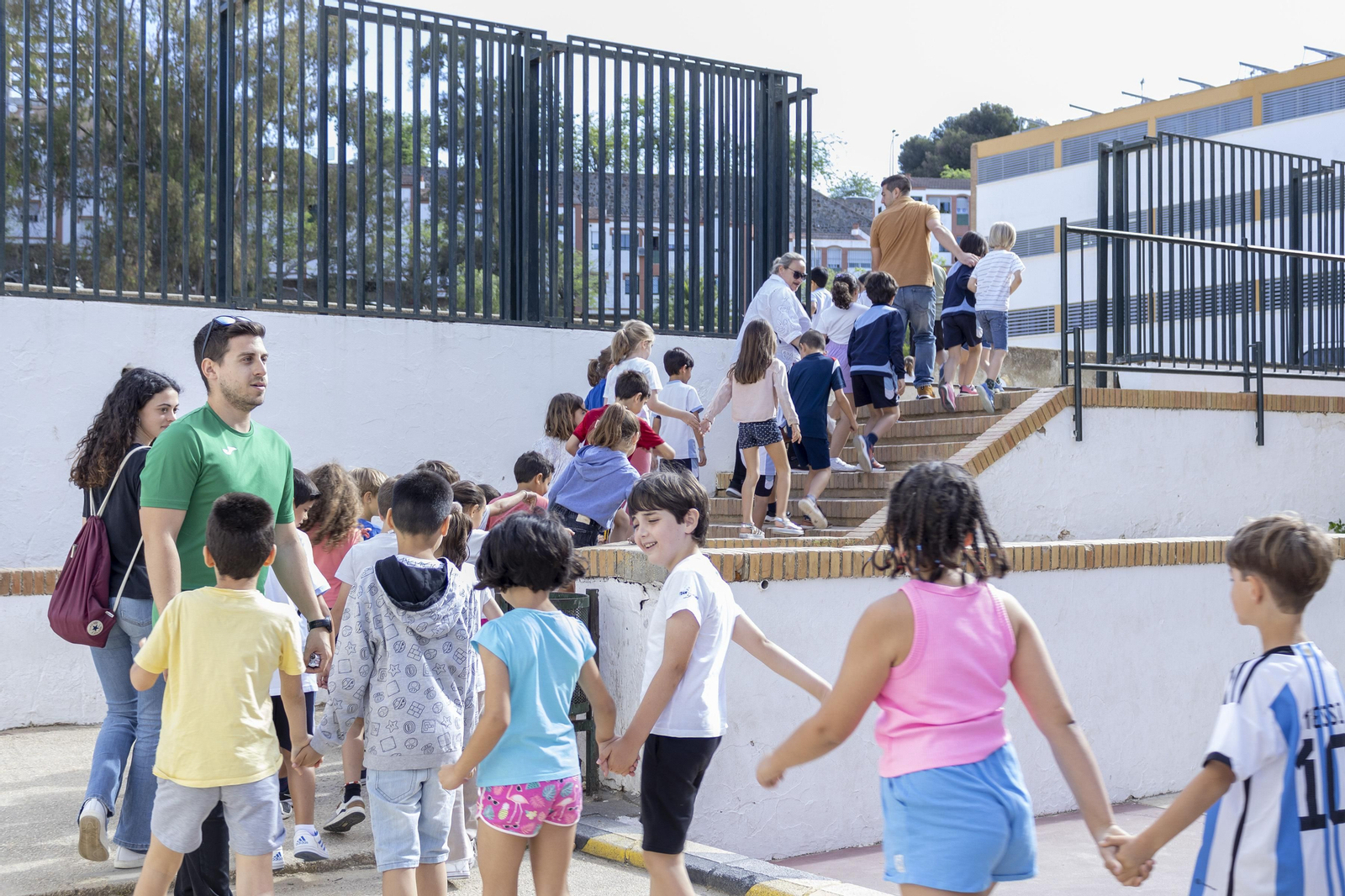 Imágenes Simulacro de Tsunami en el Colegio Funcadia Huelva