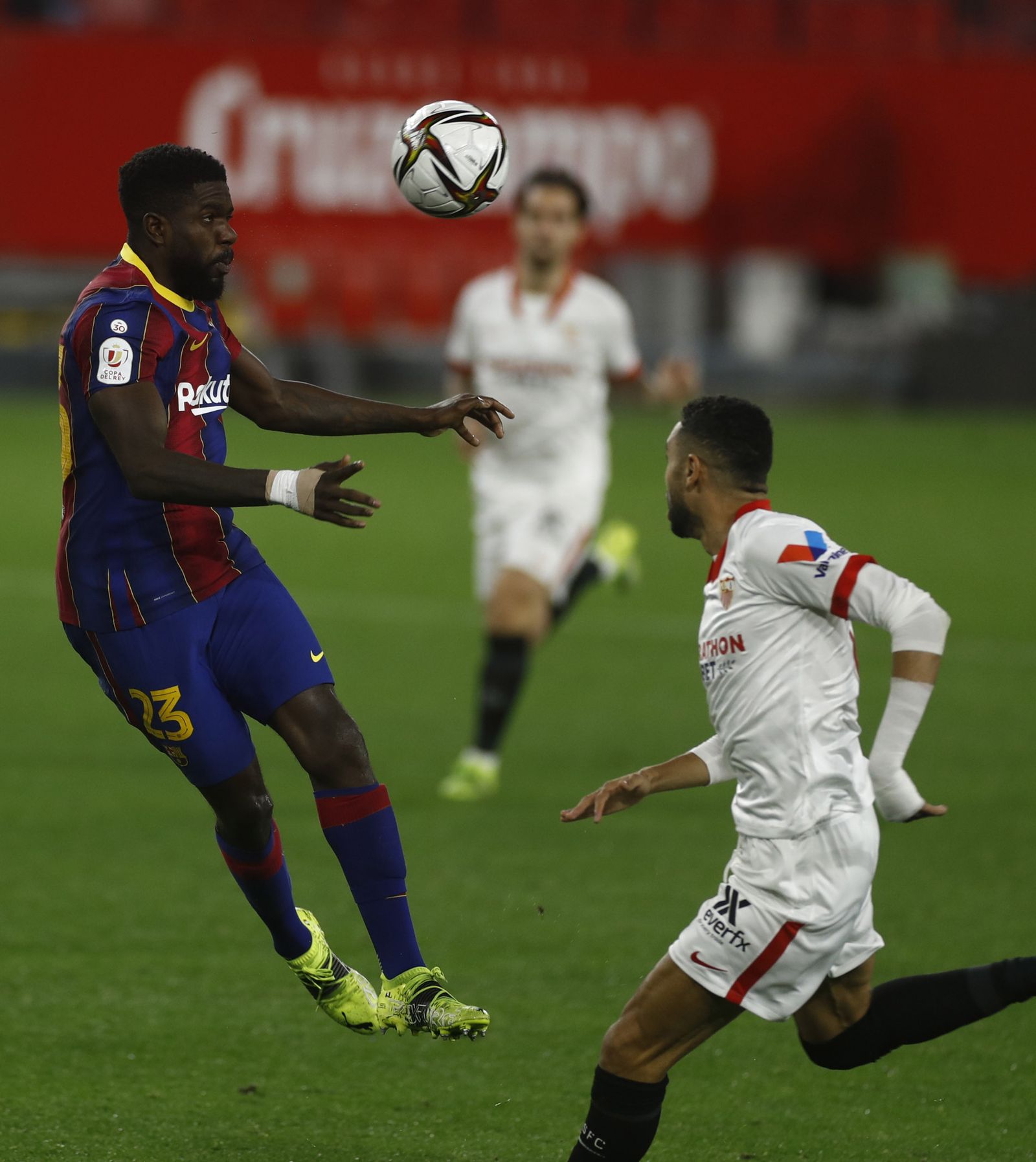 El Sevilla-Barcelona de Copa del Rey, en imágenes