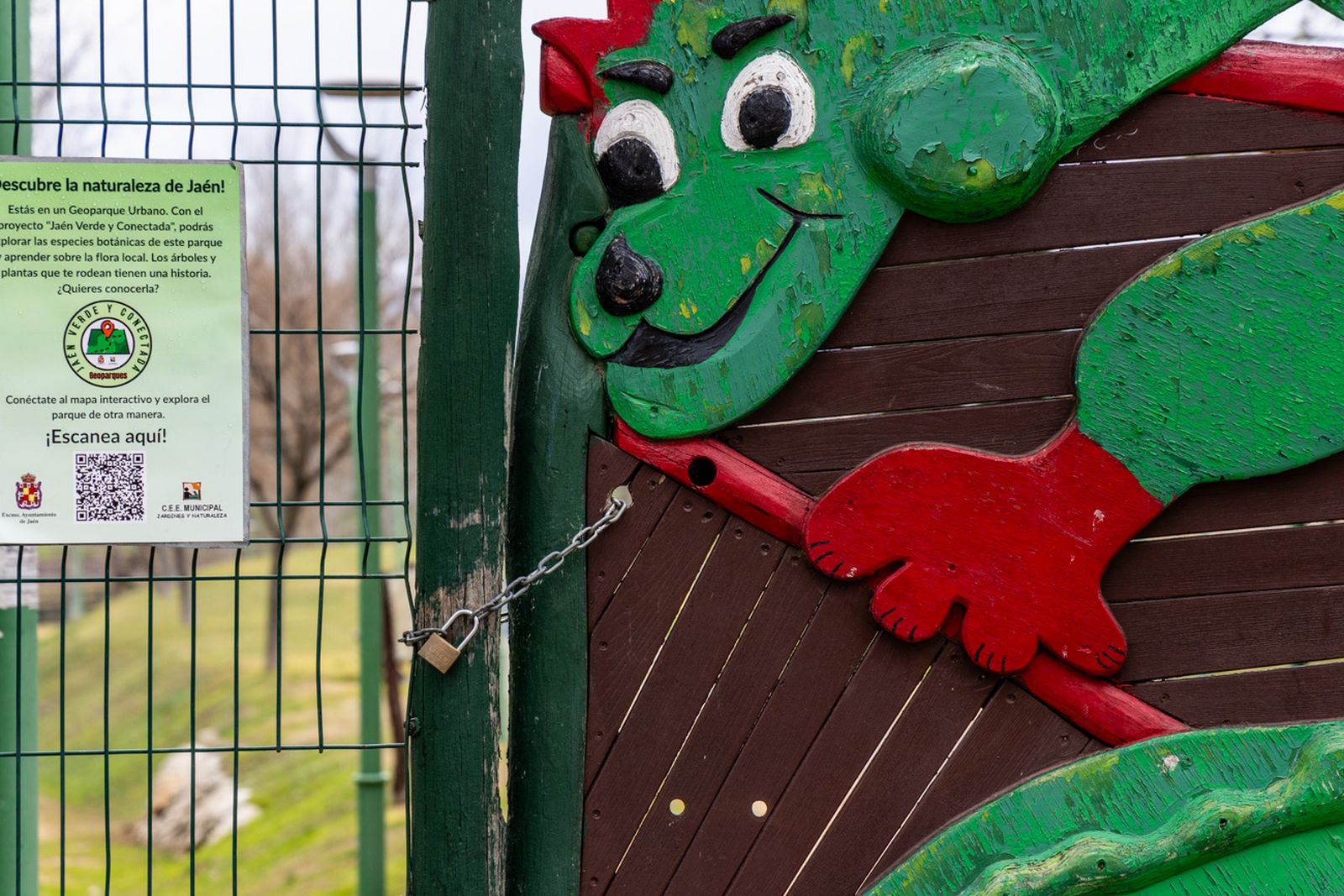 Parques cerrados por el temporal