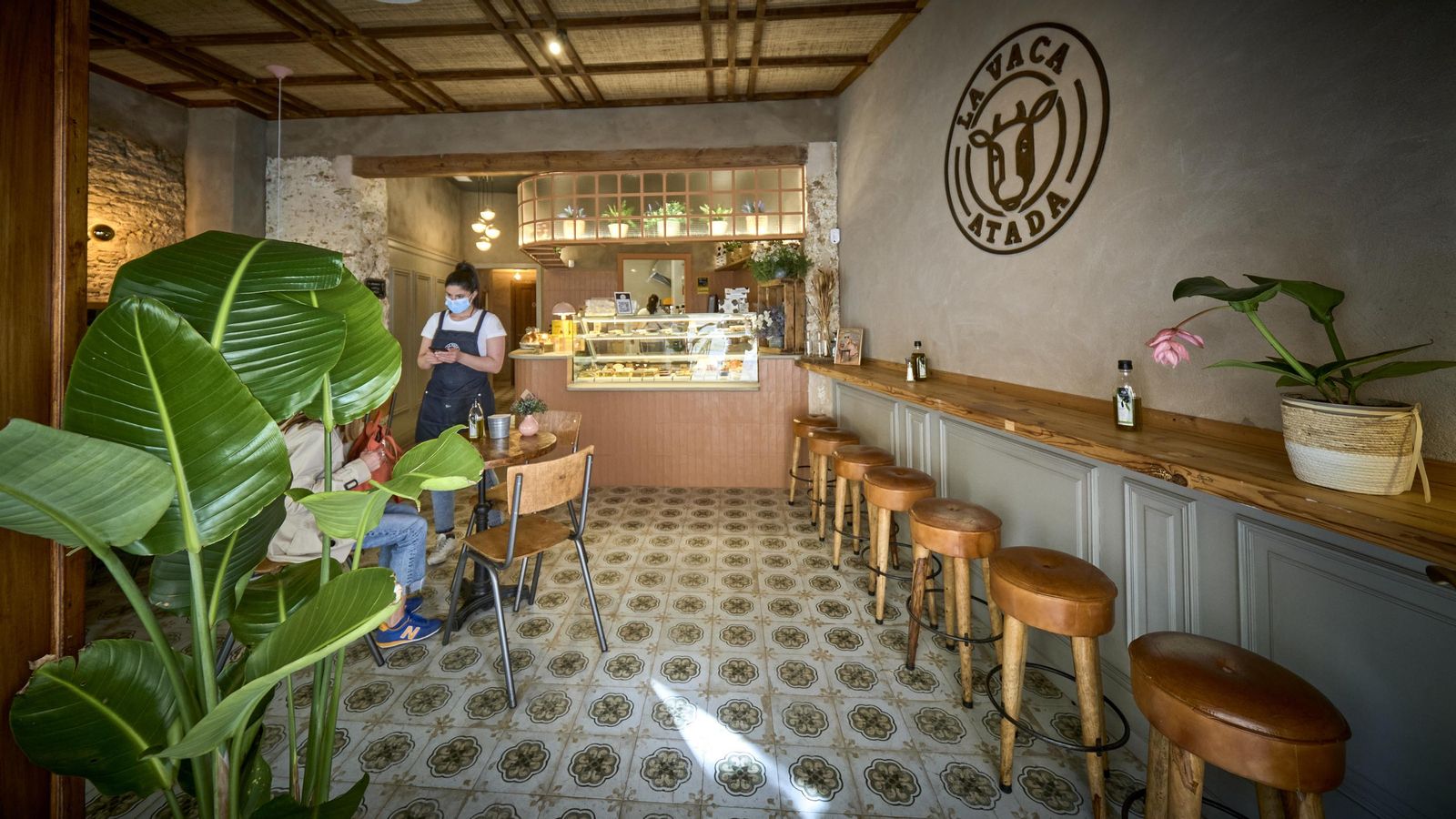 Vista del local desde la entrada.