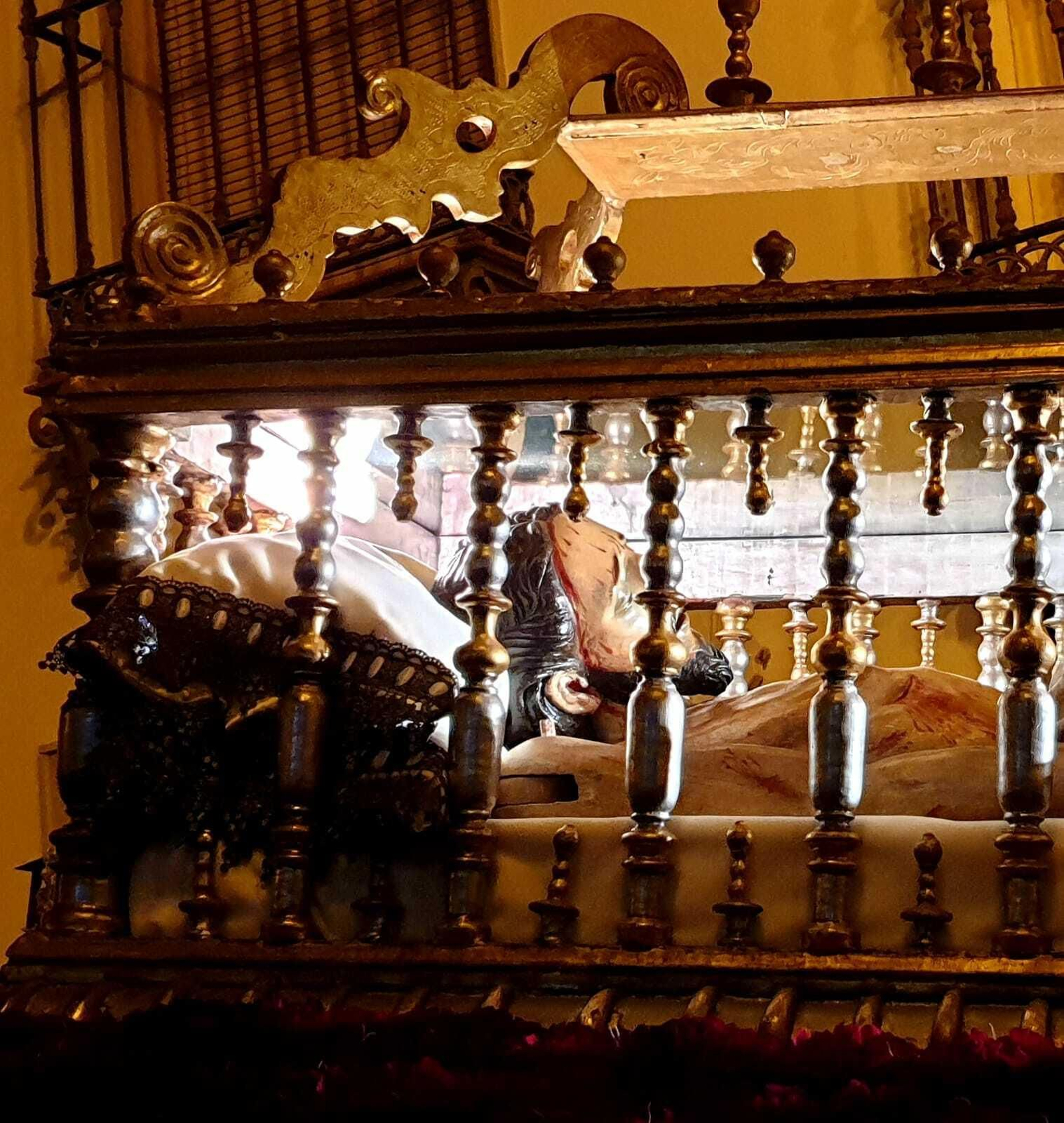 Detalle del Santo Entierro de Iznájar.