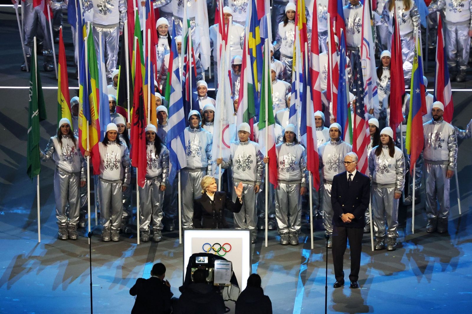 Las fotos de la inauguración de los Juegos Olímpicos de invierno de 2026