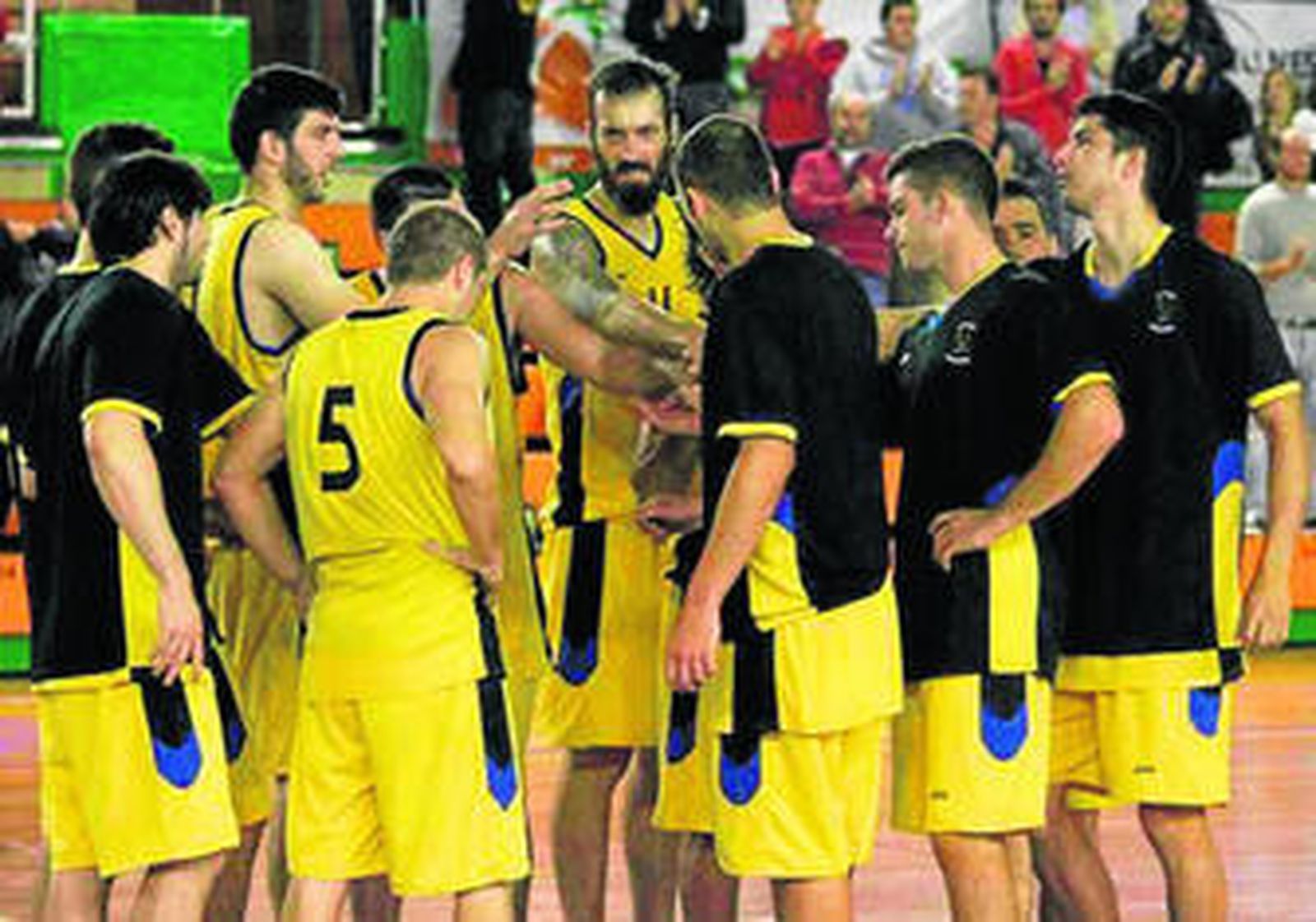 Una formación del Por Huelva de esta temporada.